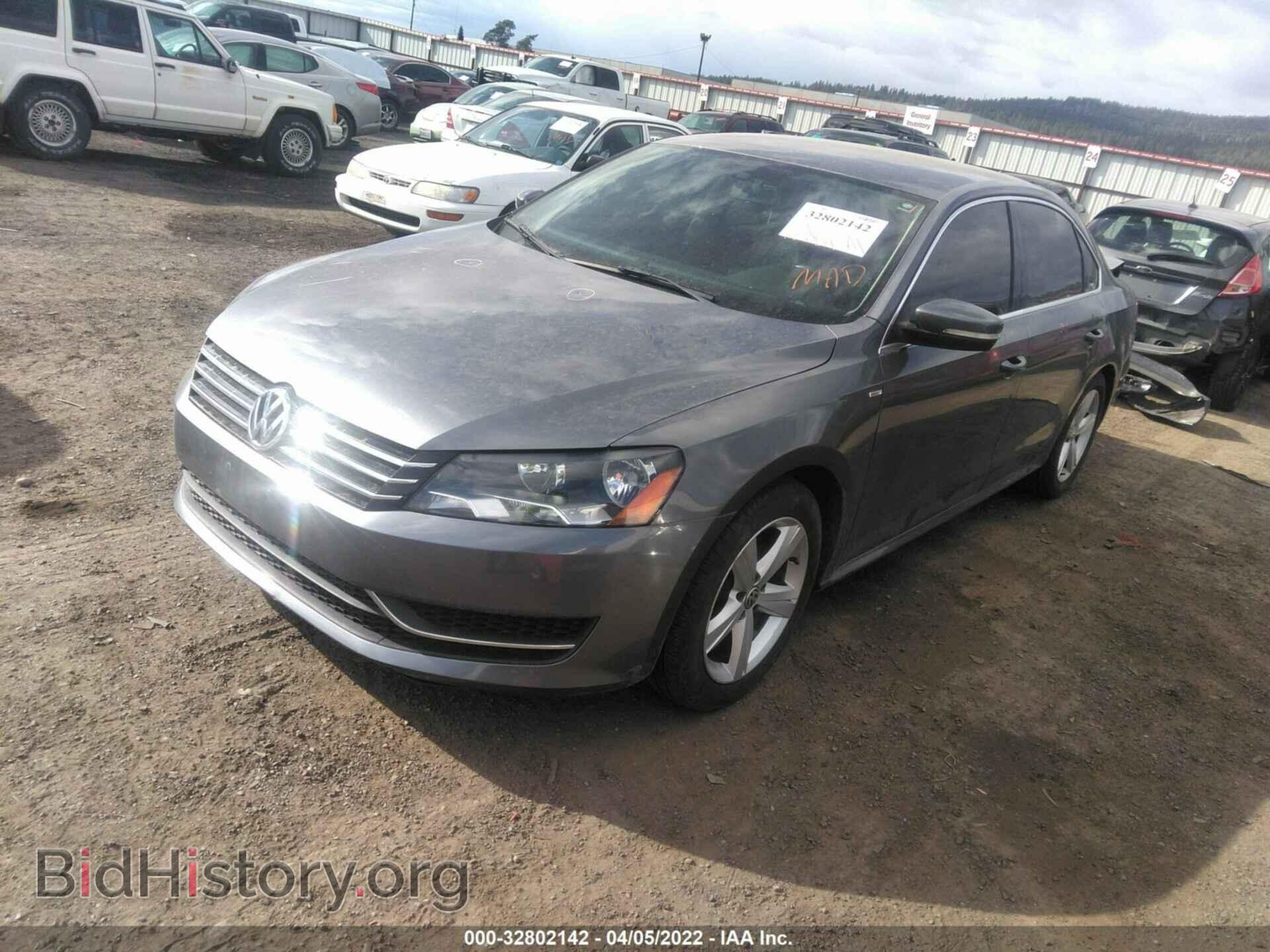 2014 VOLKSWAGEN PASSAT - VIN: 1VWAT7A36EC029521 - Фото 2