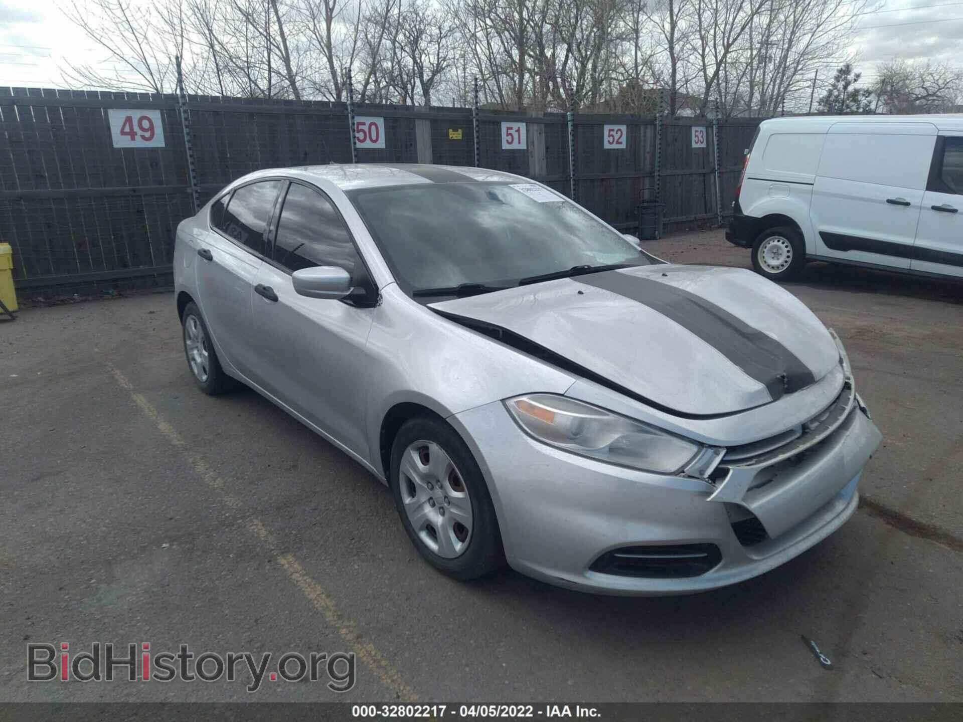 Photo 1C3CDFAA4DD285106 - DODGE DART 2013