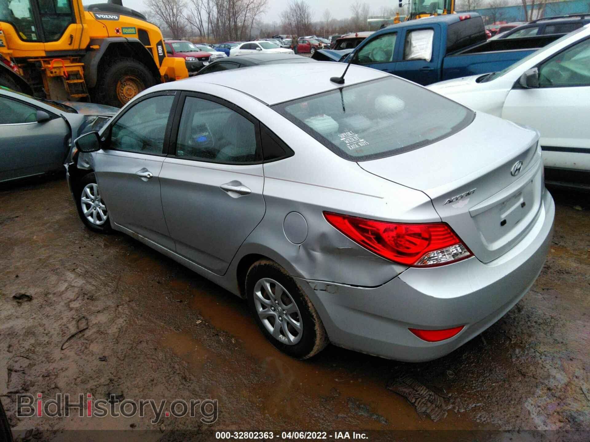 2013 HYUNDAI ACCENT - VIN: KMHCT4AE0DU438243 - Фото 3