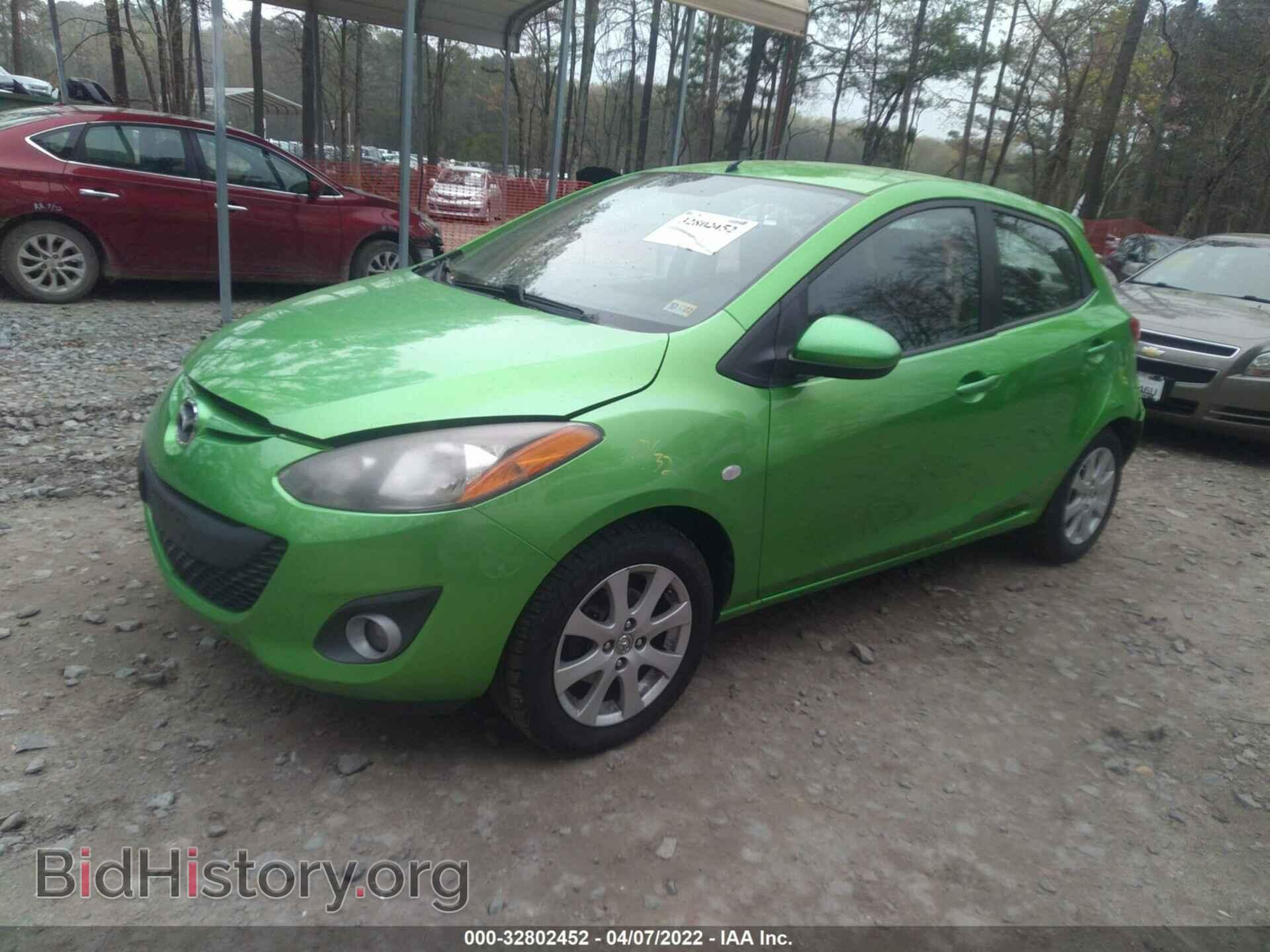 2012 MAZDA MAZDA2 - VIN: JM1DE1LY4C0133276 - Фото 2