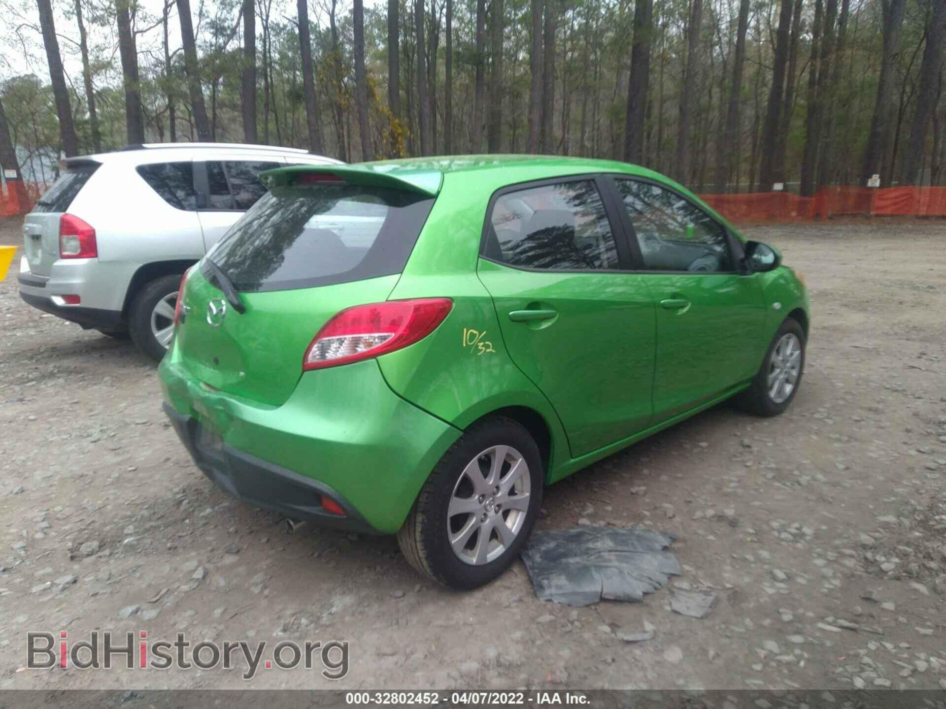 2012 MAZDA MAZDA2 - VIN: JM1DE1LY4C0133276 - Фото 4