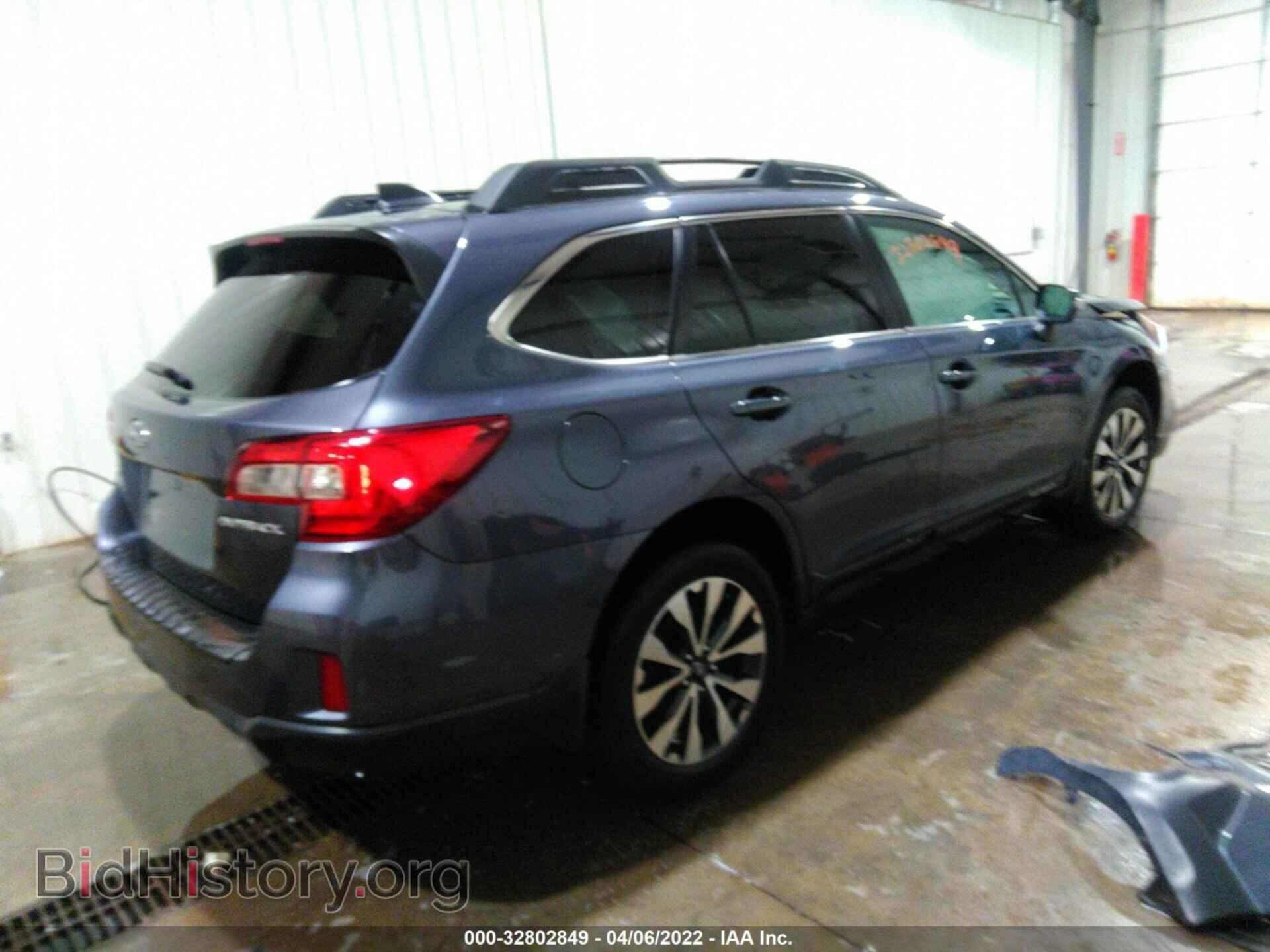 2016 SUBARU OUTBACK - VIN: 4S4BSBNC1G3240597 - Фото 2