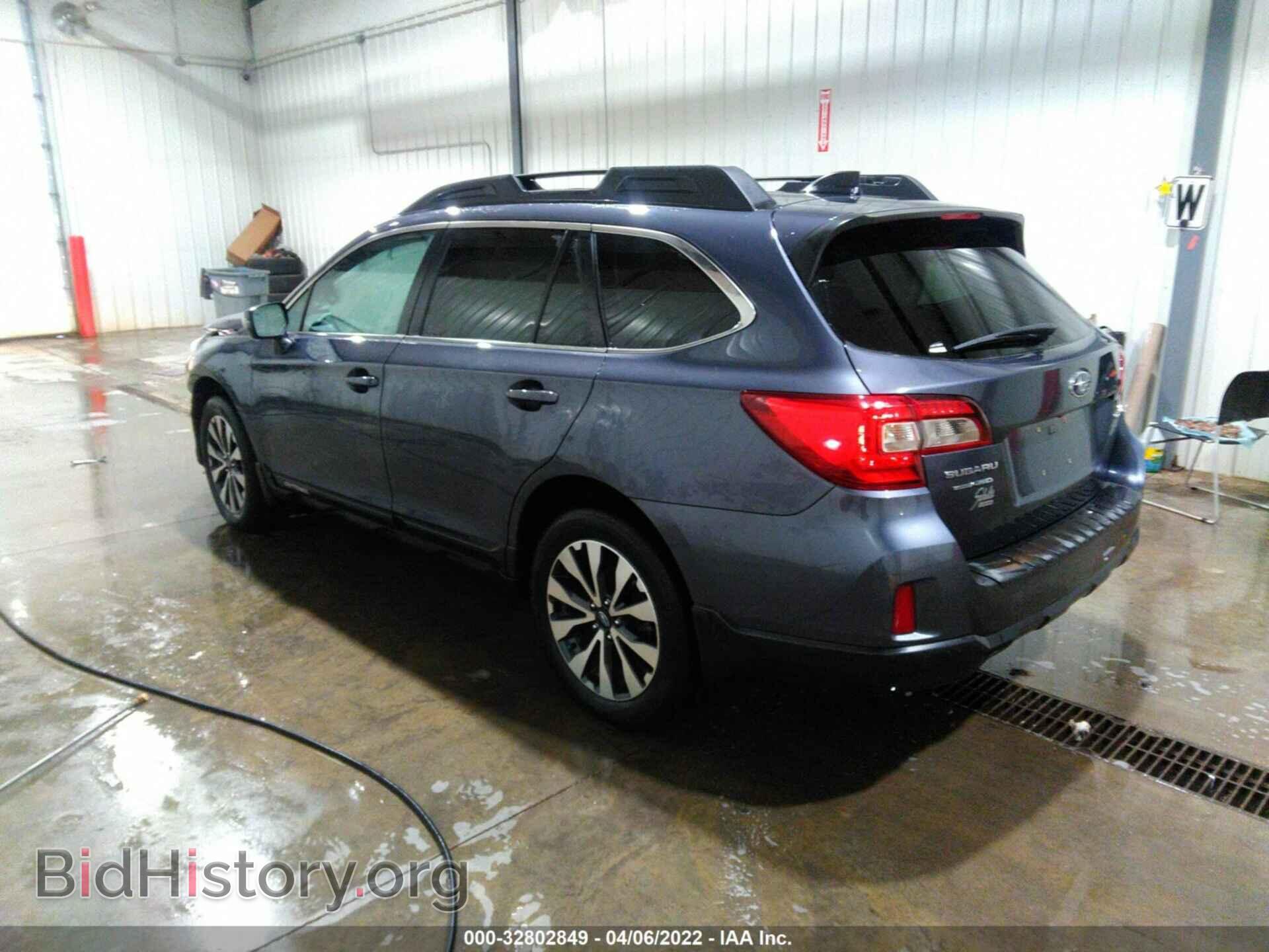 2016 SUBARU OUTBACK - VIN: 4S4BSBNC1G3240597 - Фото 3