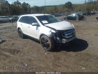 2012 Ford EDGE SEL, white — VIN 2FMDK3JC9CBA87028, IAAI