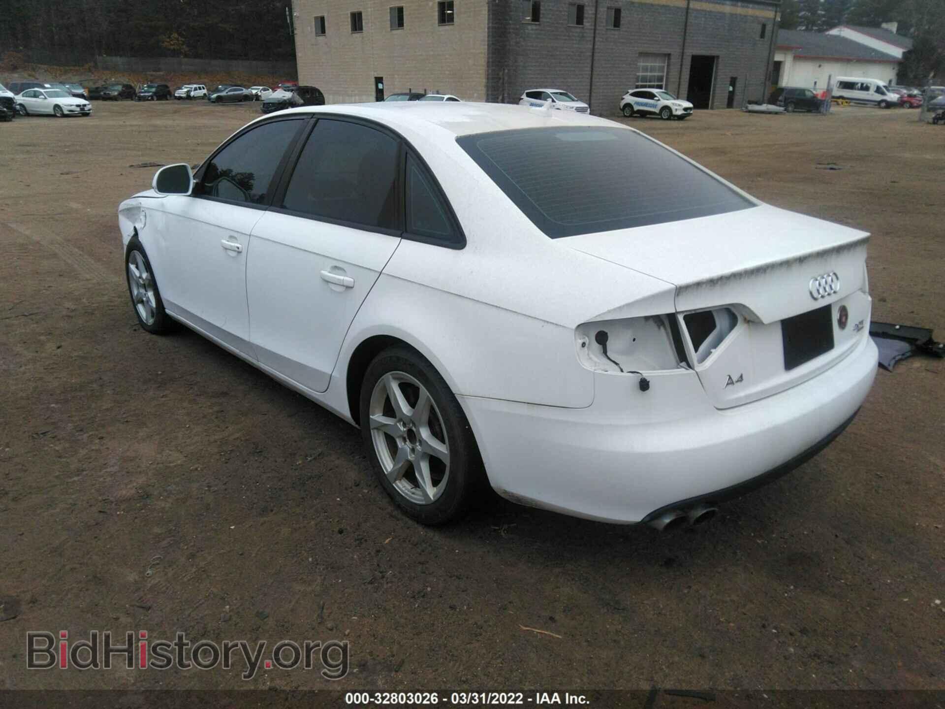 2009 AUDI A4 - VIN: WAULF78K99N038320 - Фото 3