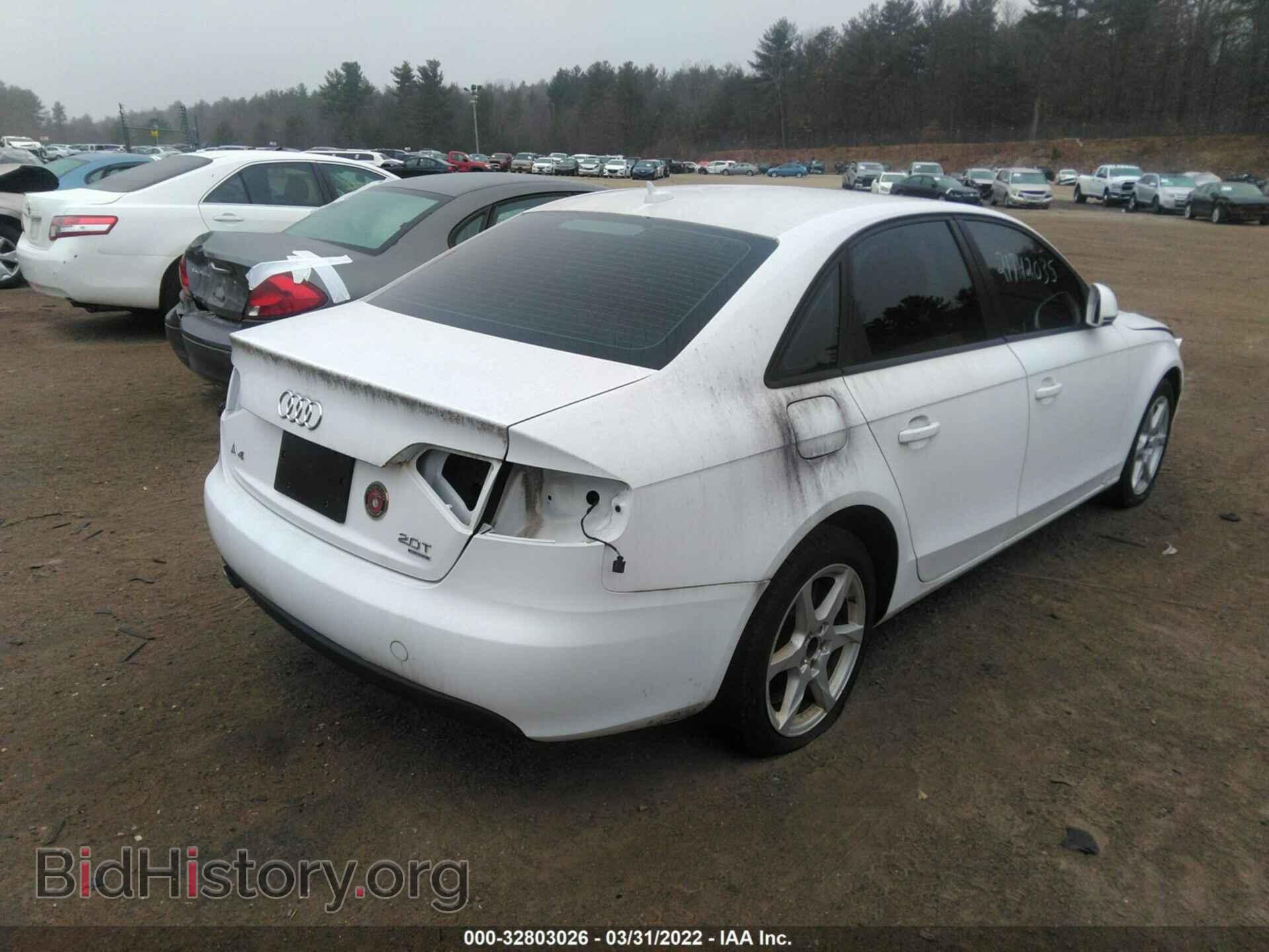 2009 AUDI A4 - VIN: WAULF78K99N038320 - Фото 4