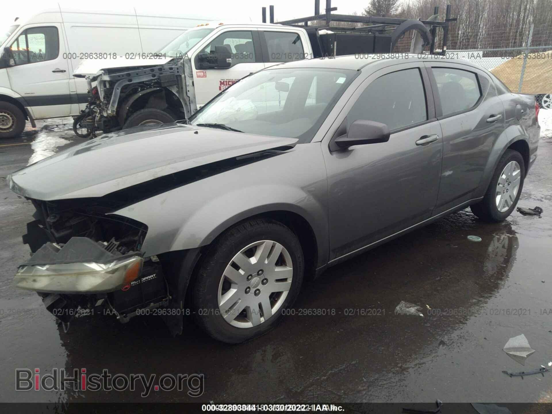 2012 DODGE AVENGER - VIN: 1C3CDZAB8CN275214 - Фото 2