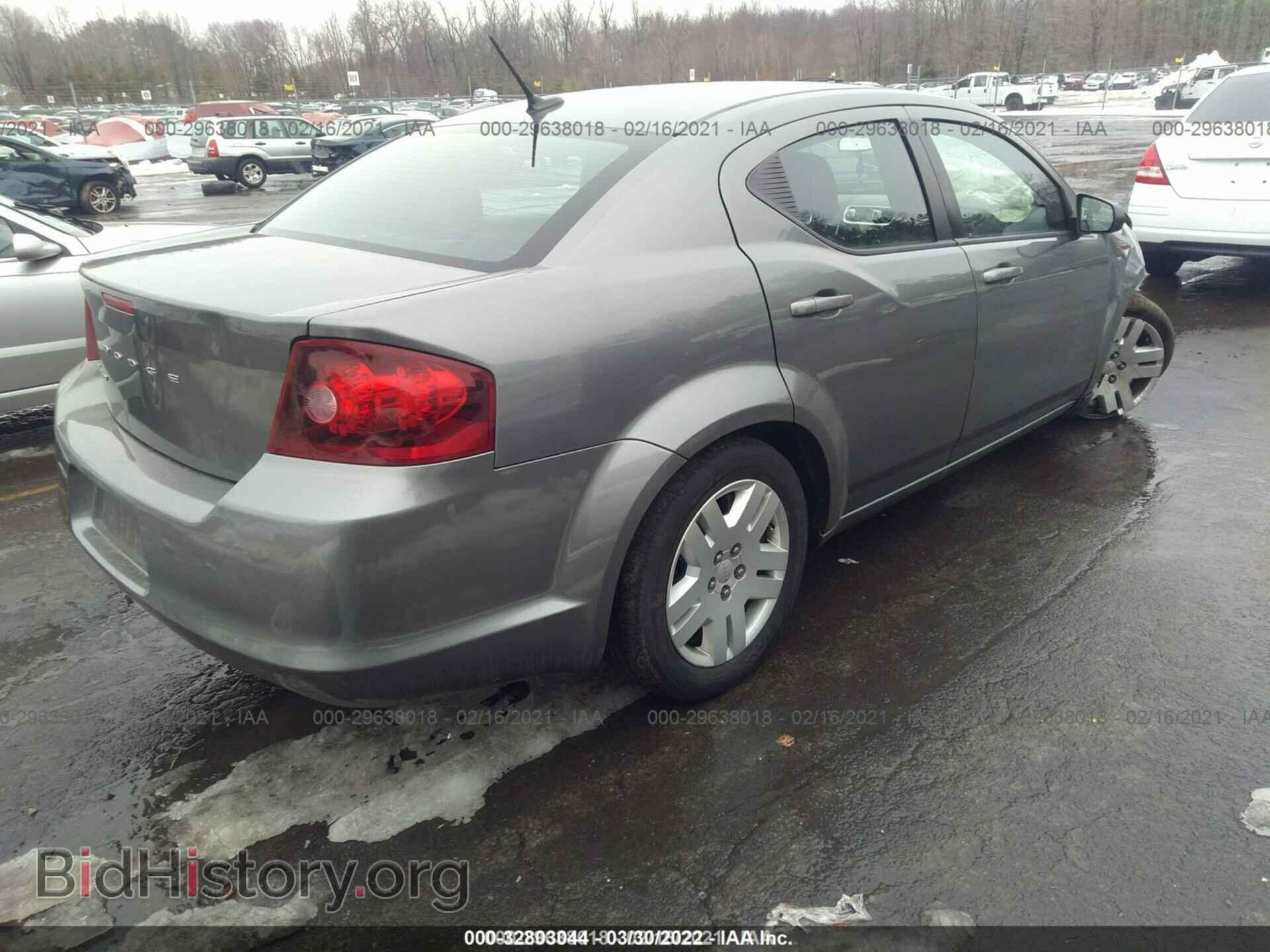 2012 DODGE AVENGER - VIN: 1C3CDZAB8CN275214 - Фото 4