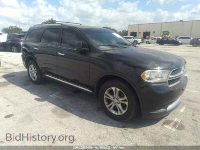 2013 Dodge DURANGO Crew, черный — VIN 1C4RDJDG2DC701006, IAAI