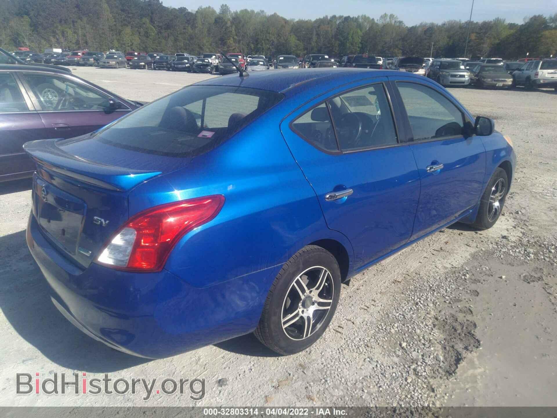 2014 NISSAN VERSA - VIN: 3N1CN7AP7EL803971 - Фото 4