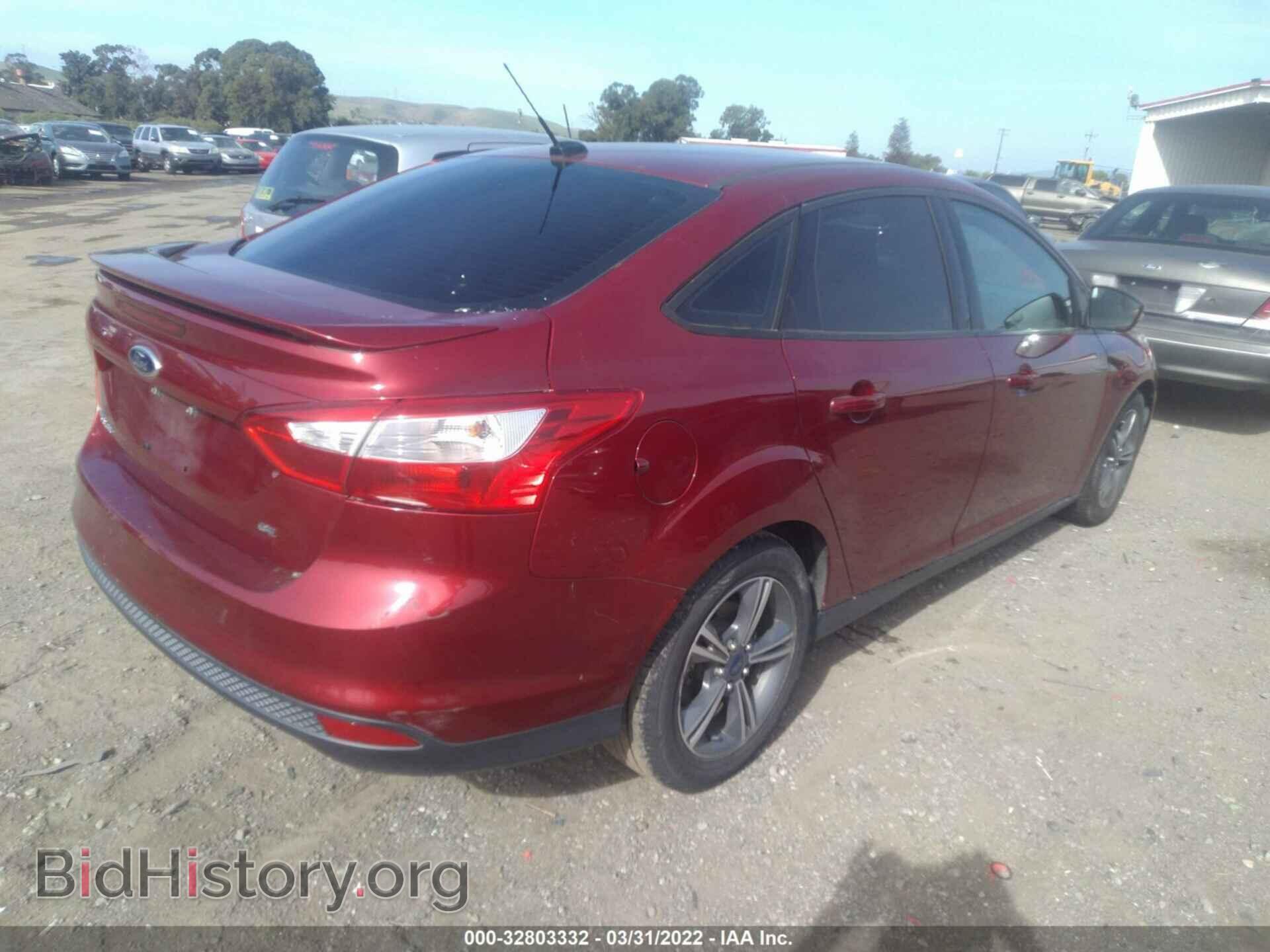 2014 FORD FOCUS - VIN: 1FADP3F21EL255047 - Фото 4