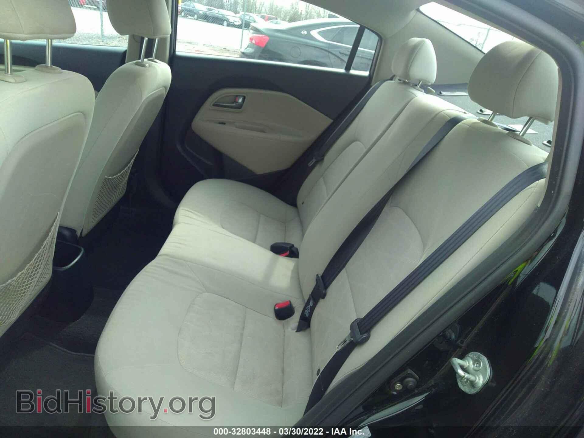 2012 KIA RIO - VIN: KNADM4A30C6085202 - Фото 8