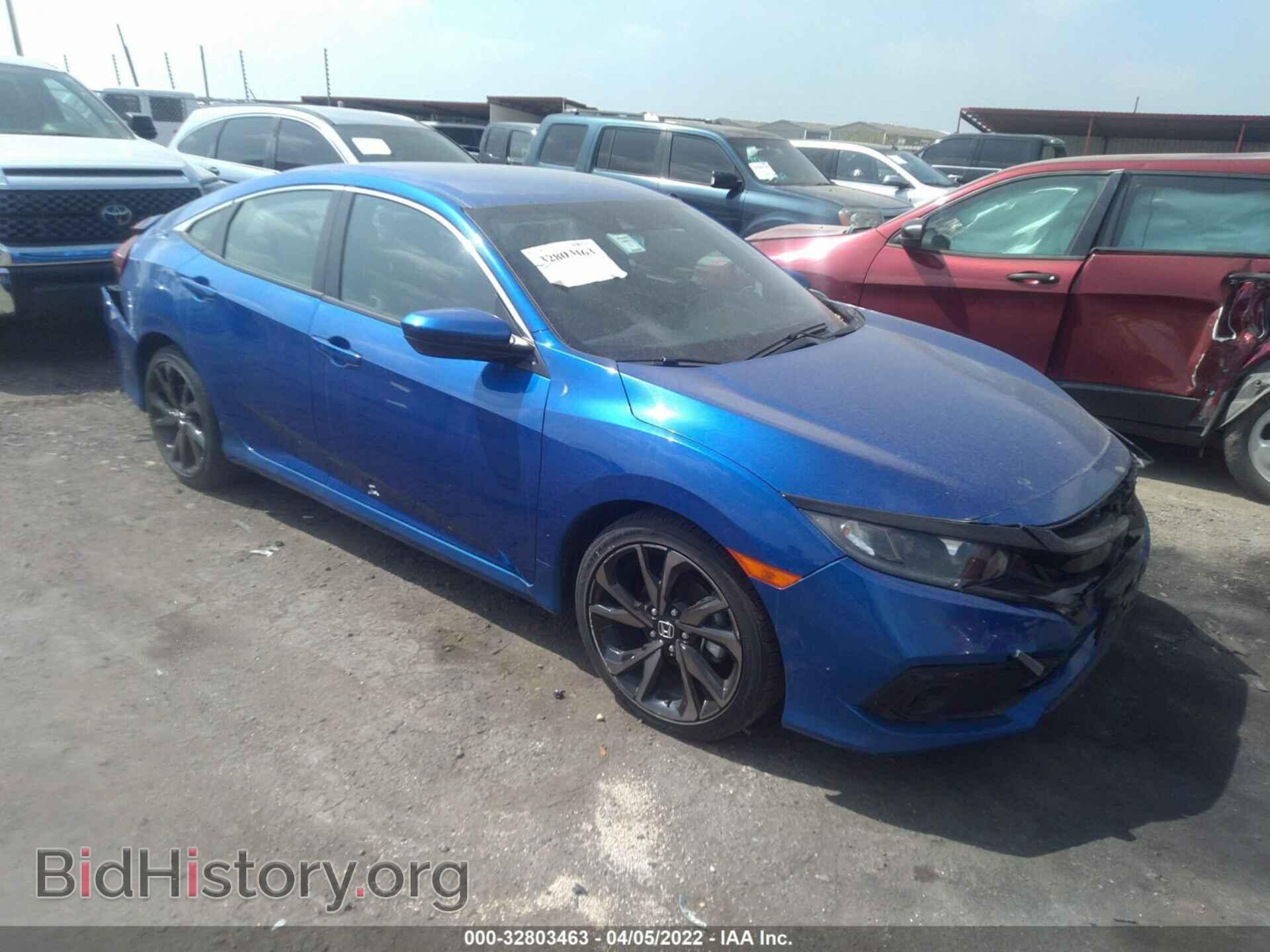 Фотография 19XFC2F85ME201657 - HONDA CIVIC SEDAN 2021