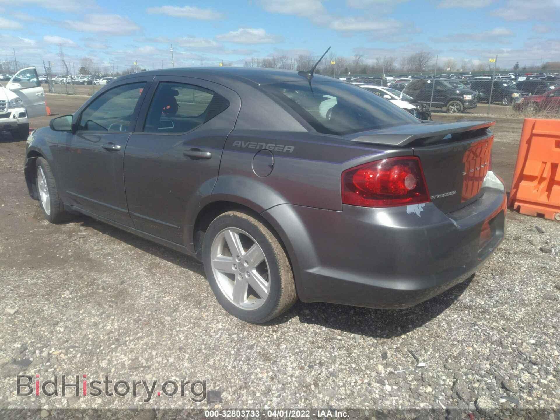 2013 DODGE AVENGER - VIN: 1C3CDZAB0DN718764 - Фото 3