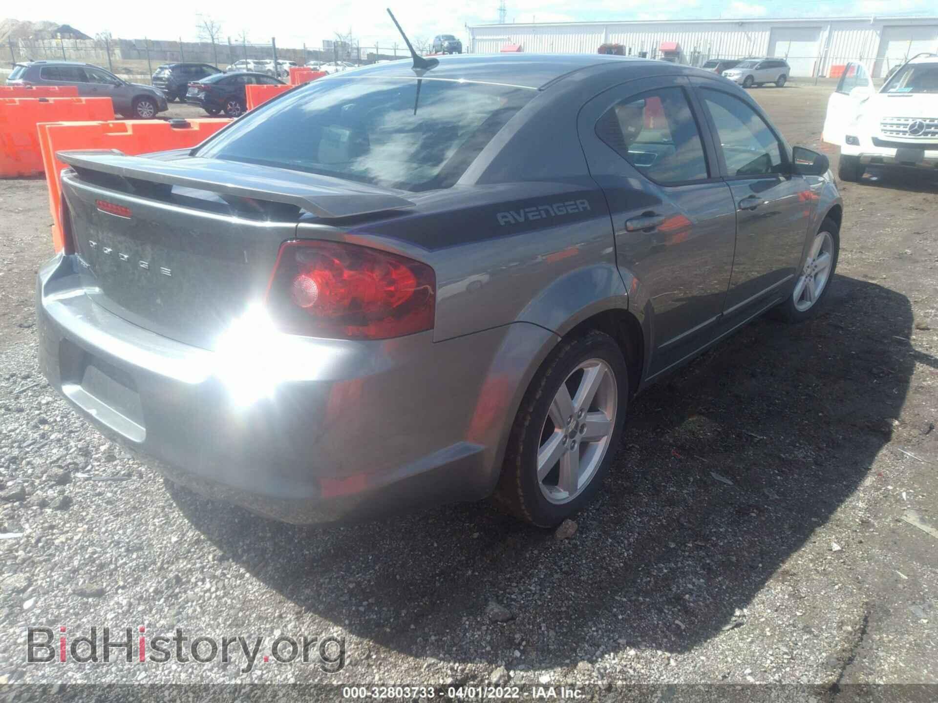 2013 DODGE AVENGER - VIN: 1C3CDZAB0DN718764 - Фото 4