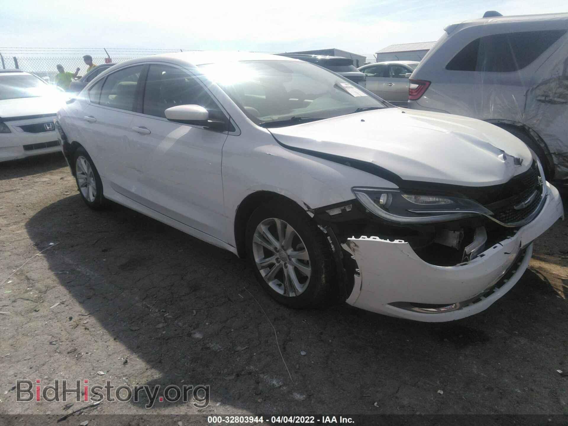 Фотография 1C3CCCAB5FN670259 - CHRYSLER 200 2015