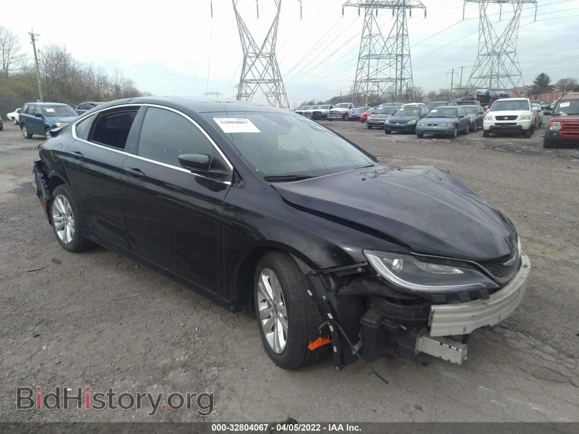 Фотография 1C3CCCAB9GN168761 - CHRYSLER 200 2016