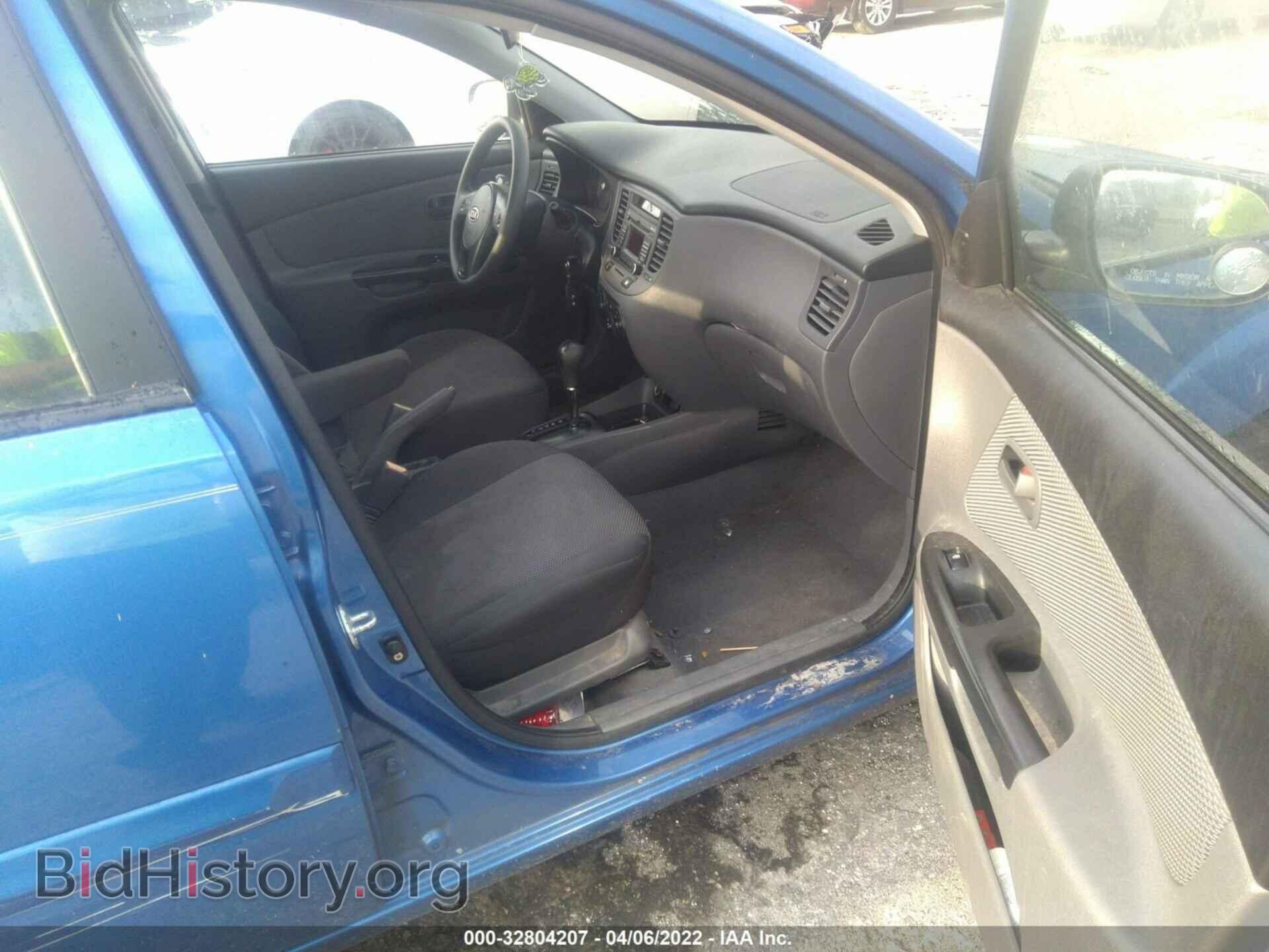 2010 KIA RIO - VIN: KNADH4A32A6660028 - Фото 5