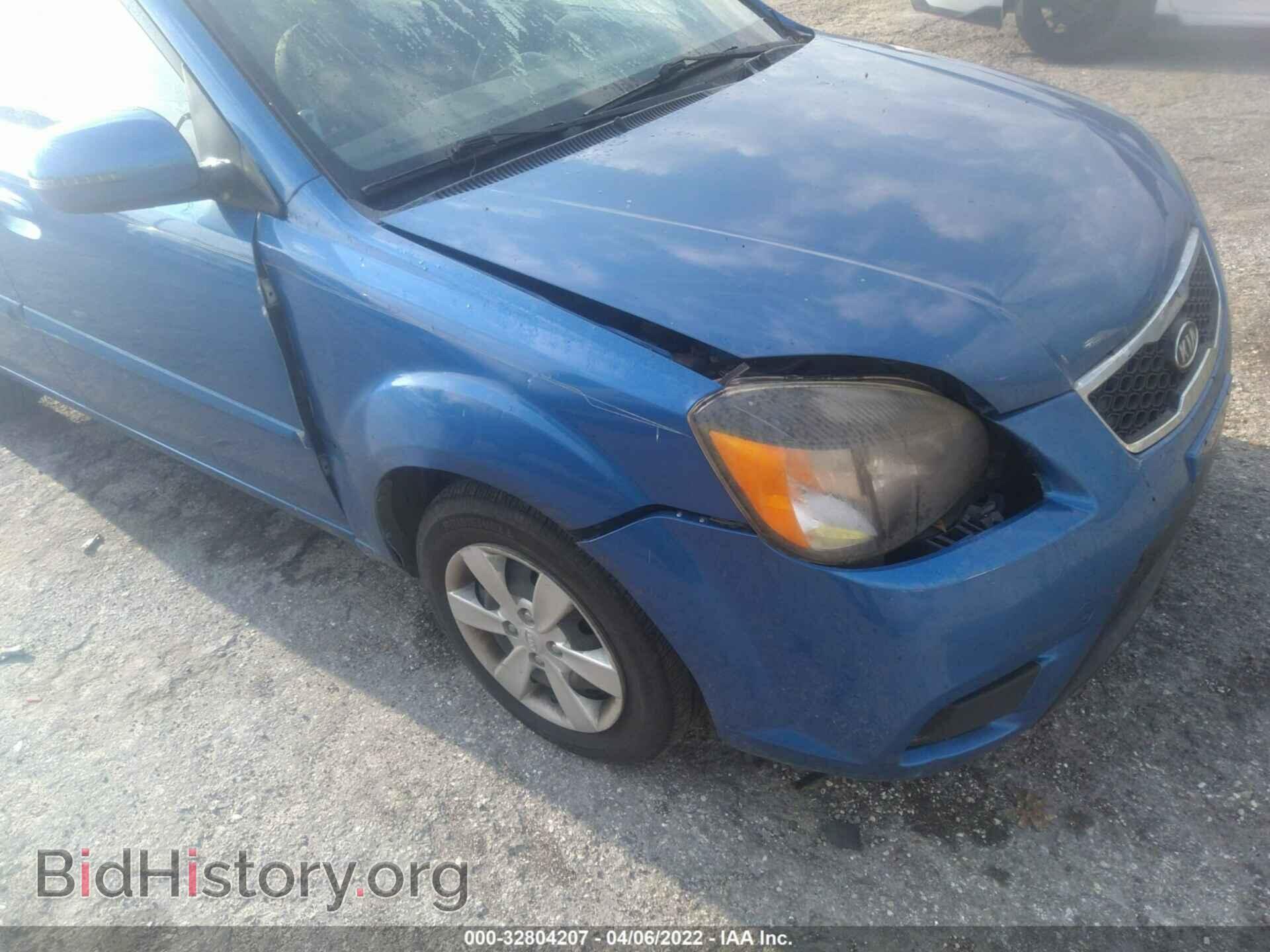 2010 KIA RIO - VIN: KNADH4A32A6660028 - Фото 6