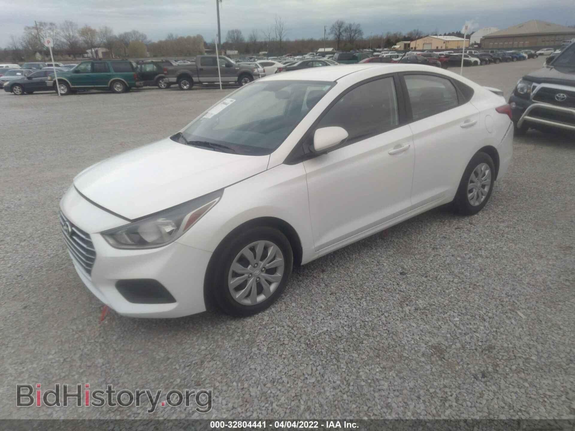 2019 HYUNDAI ACCENT - VIN: 3KPC24A39KE066158 - Фото 2