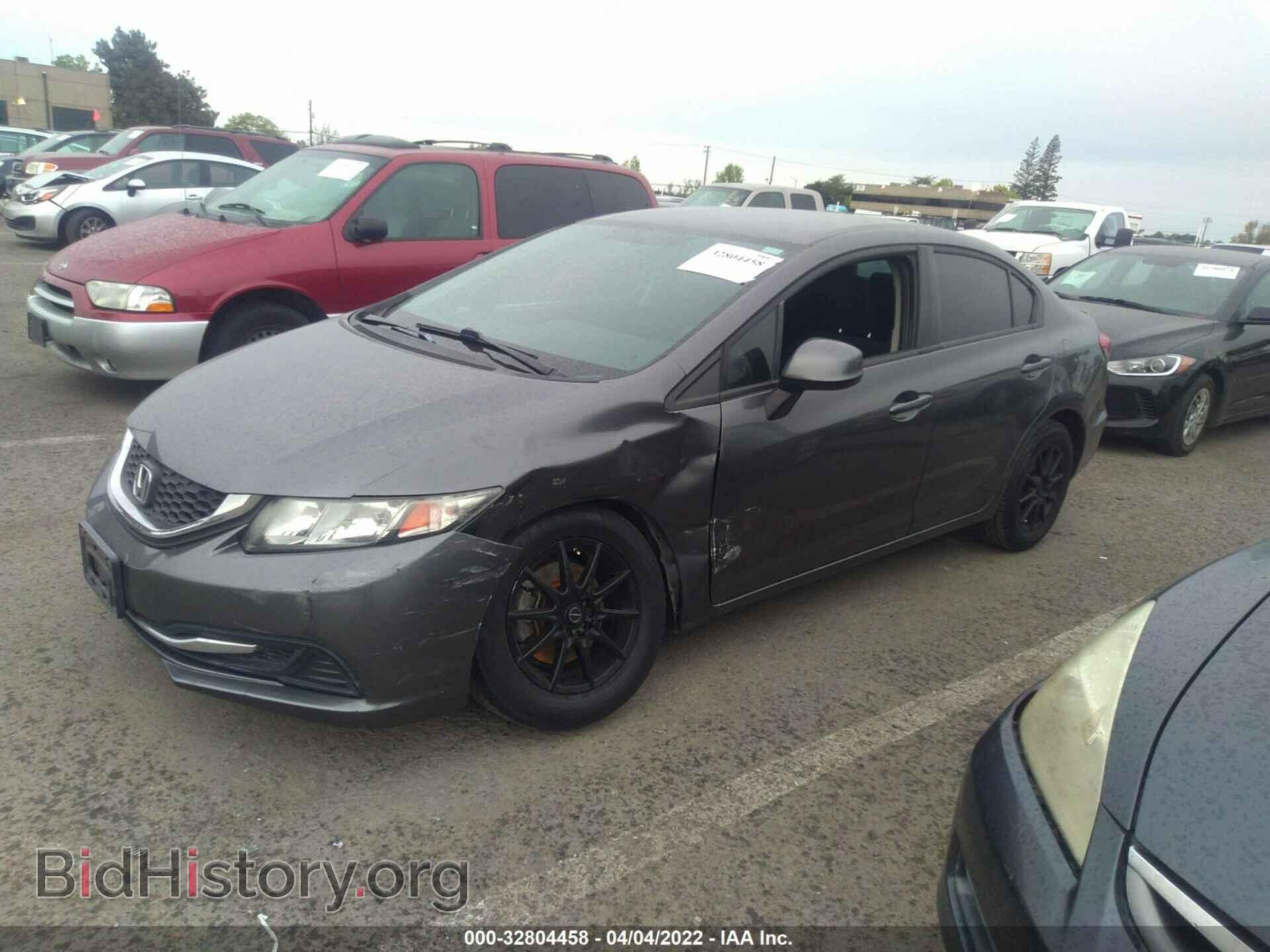 2013 HONDA CIVIC SDN - VIN: 19XFB2F52DE275708 - Фото 2