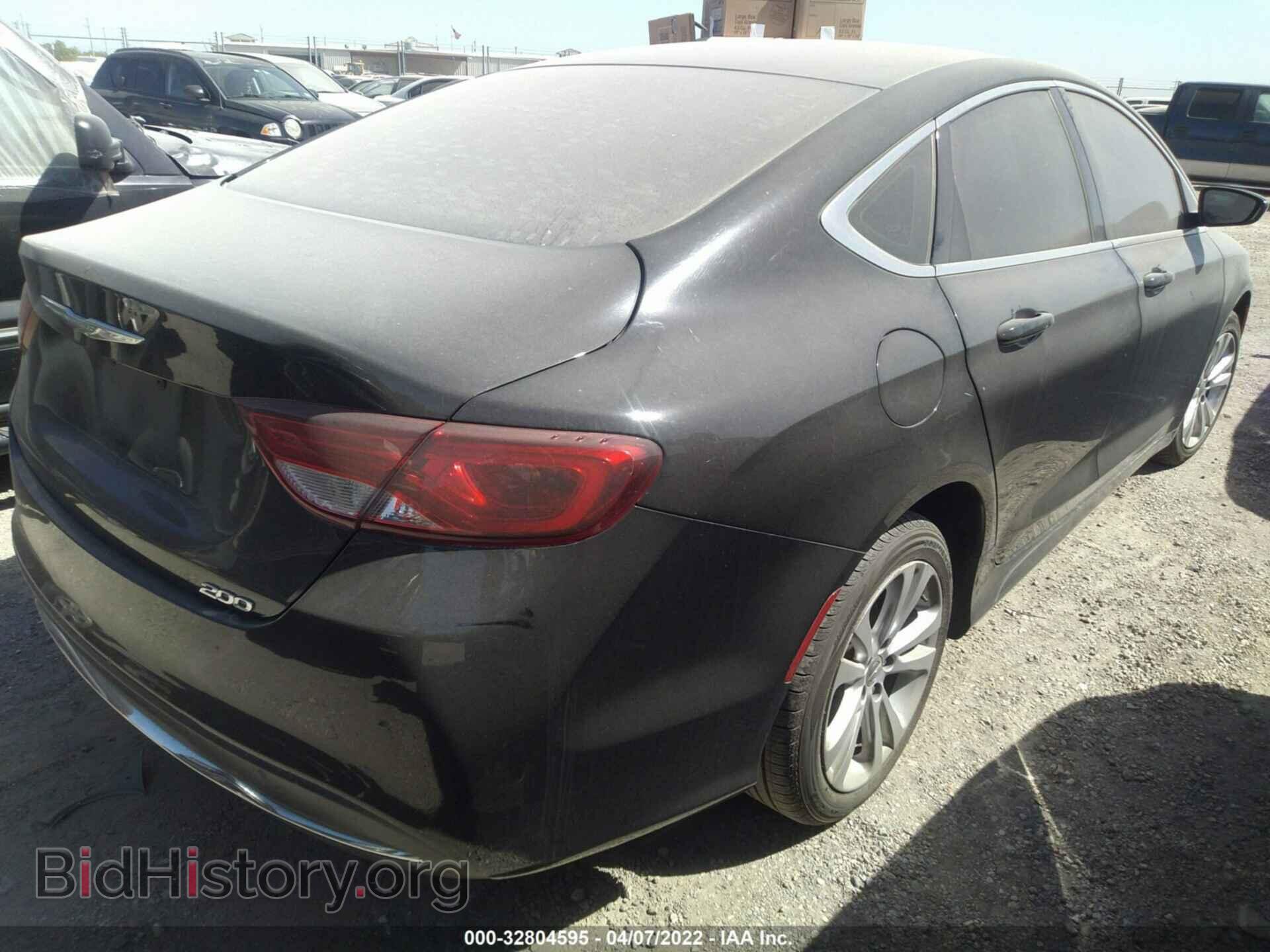 2015 CHRYSLER 200 - VIN: 1C3CCCAB0FN642000 - Фото 4
