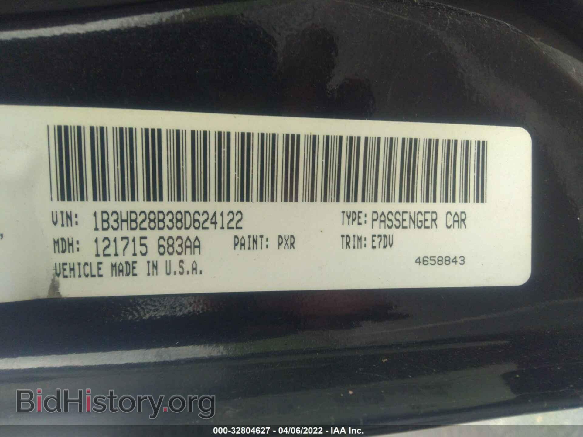 2008 DODGE CALIBER - VIN: 1B3HB28B38D624122 - Фото 9