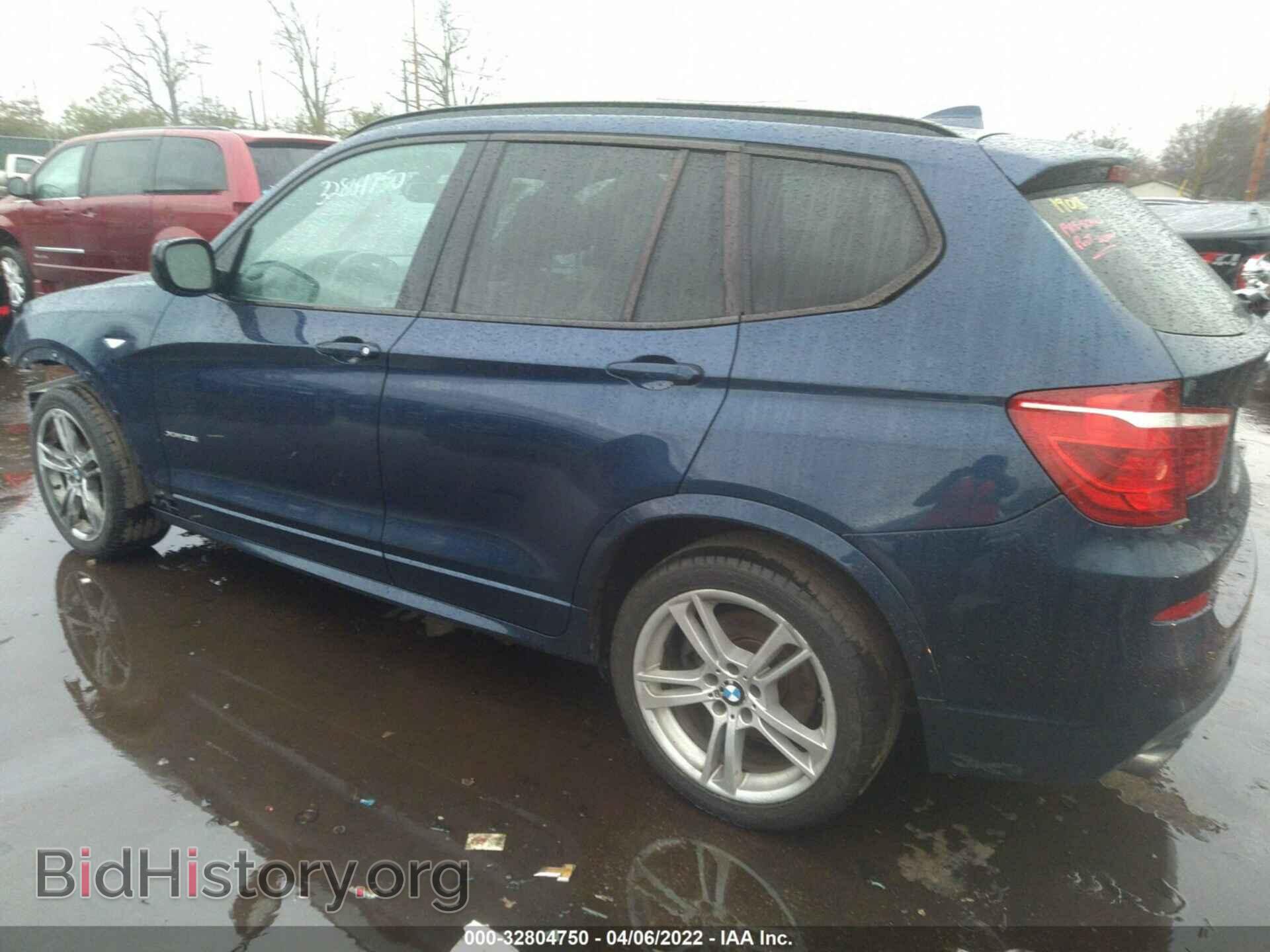 2012 BMW X3 - VIN: 5UXWX7C57CL889693 - Фото 3