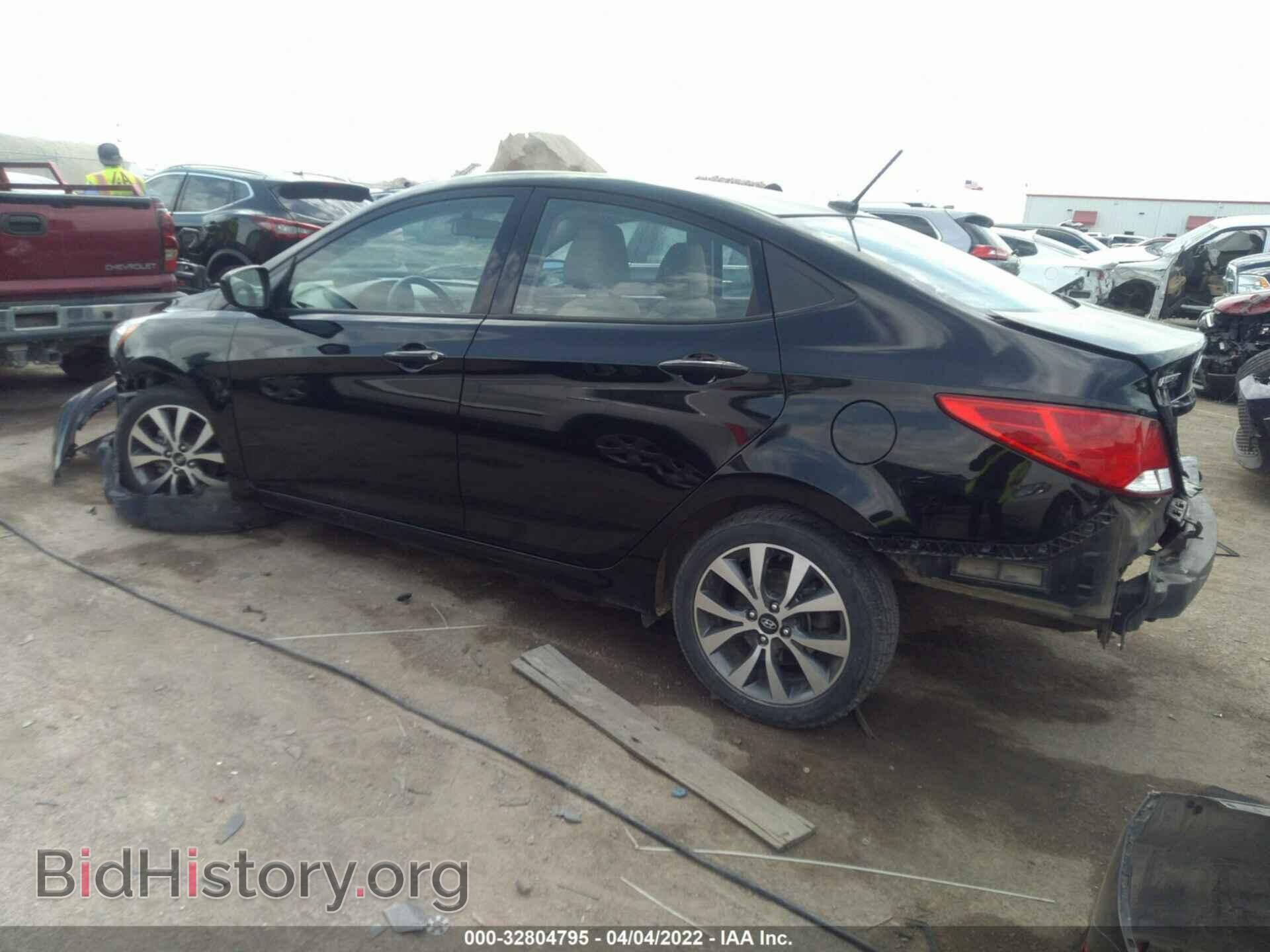 2017 HYUNDAI ACCENT - VIN: KMHCT4AE0HU357751 - Фото 3