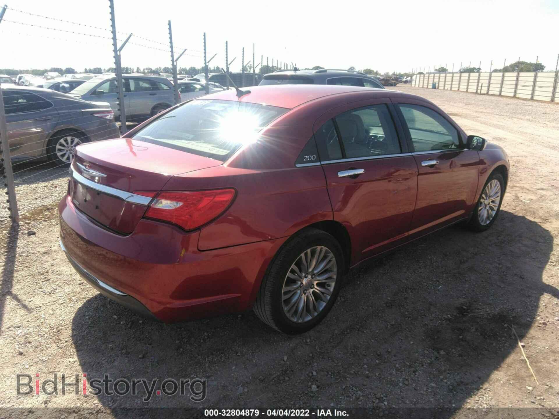 2011 CHRYSLER 200 - VIN: 1C3BC2FB3BN594310 - Фото 4