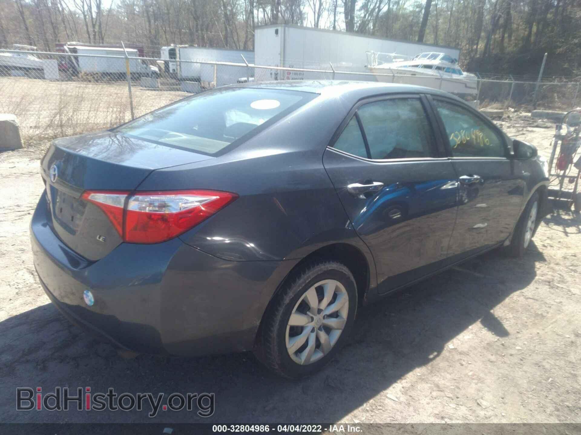 2015 TOYOTA COROLLA - VIN: 2T1BURHEXFC414810 - Photo 4