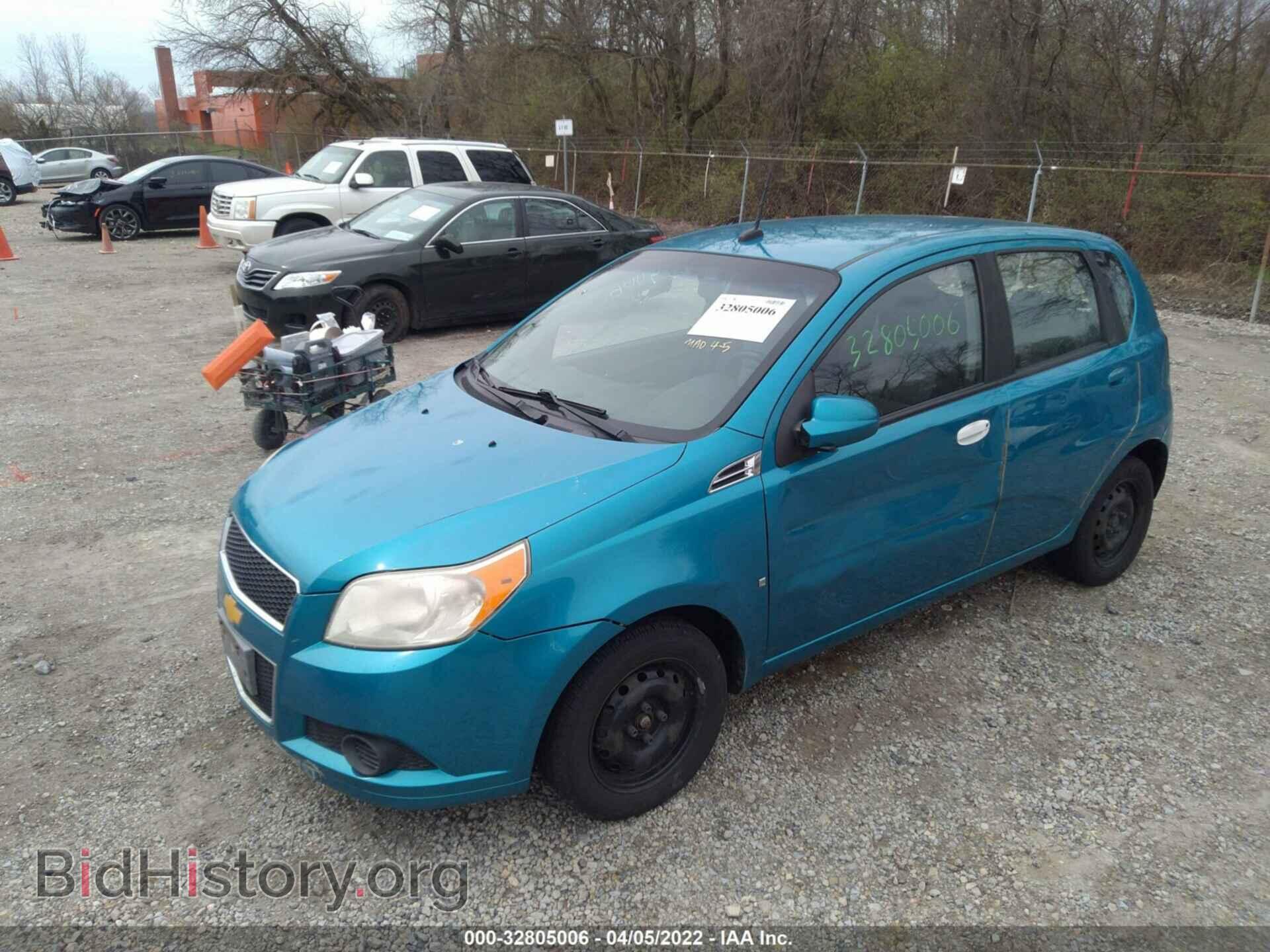 2009 CHEVROLET AVEO - VIN: KL1TD66EX9B629099 - Фото 2