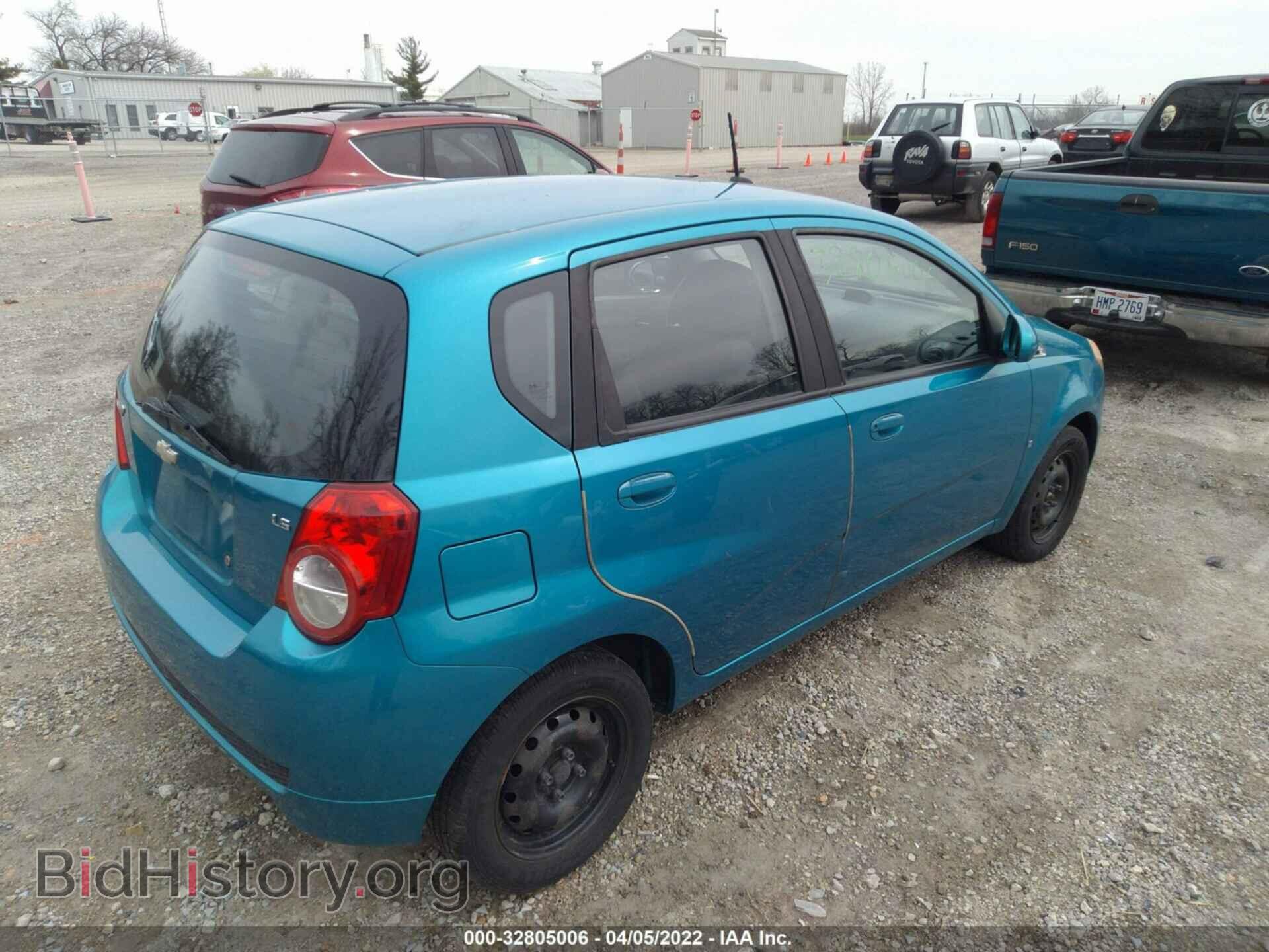 2009 CHEVROLET AVEO - VIN: KL1TD66EX9B629099 - Фото 4