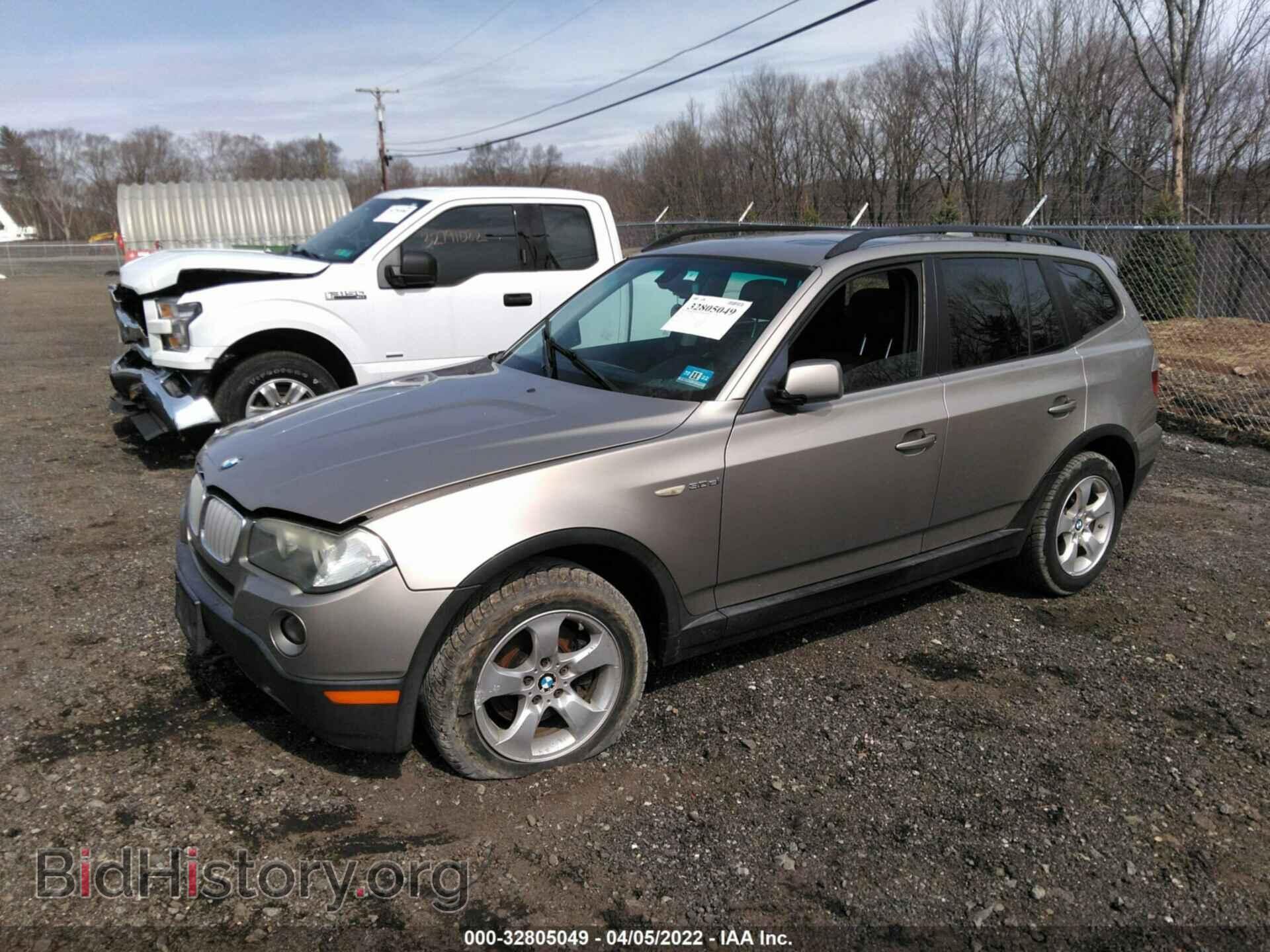 2007 BMW X3 - VIN: WBXPC93467WF29166 - Фото 2