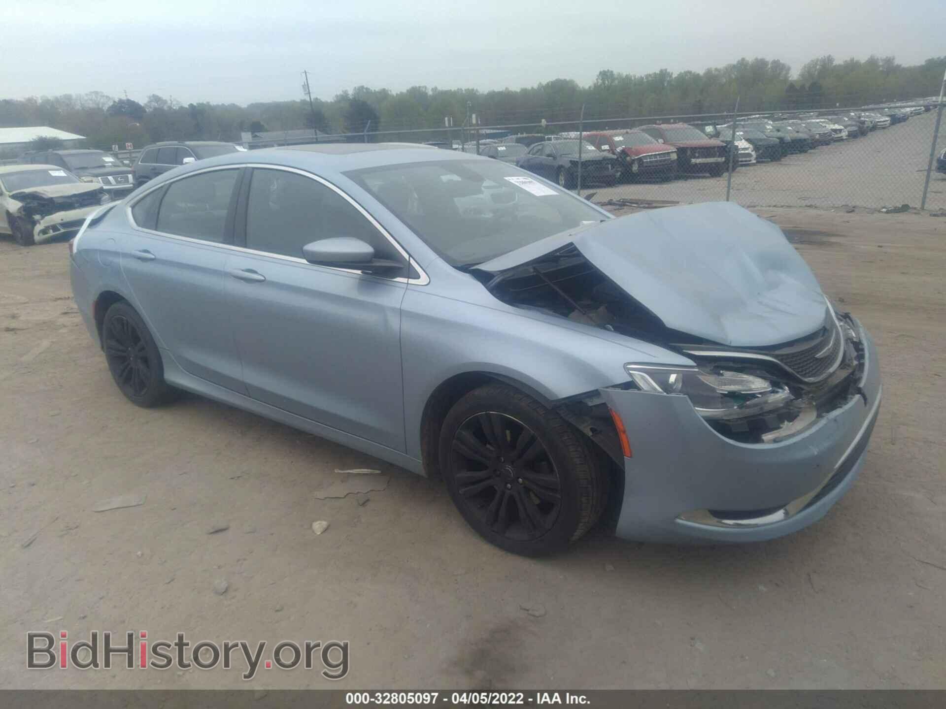 Фотография 1C3CCCABXFN621879 - CHRYSLER 200 2015