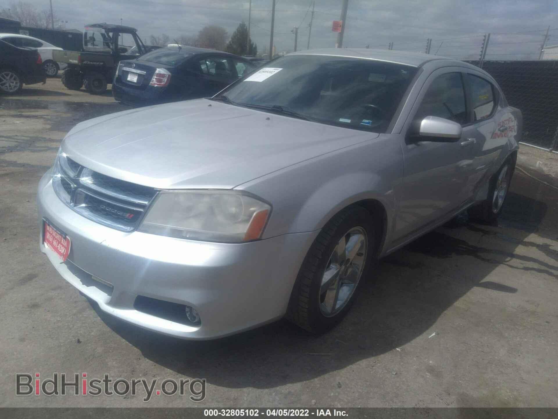 2011 DODGE AVENGER - VIN: 1B3BD2FBXBN534437 - Фото 2