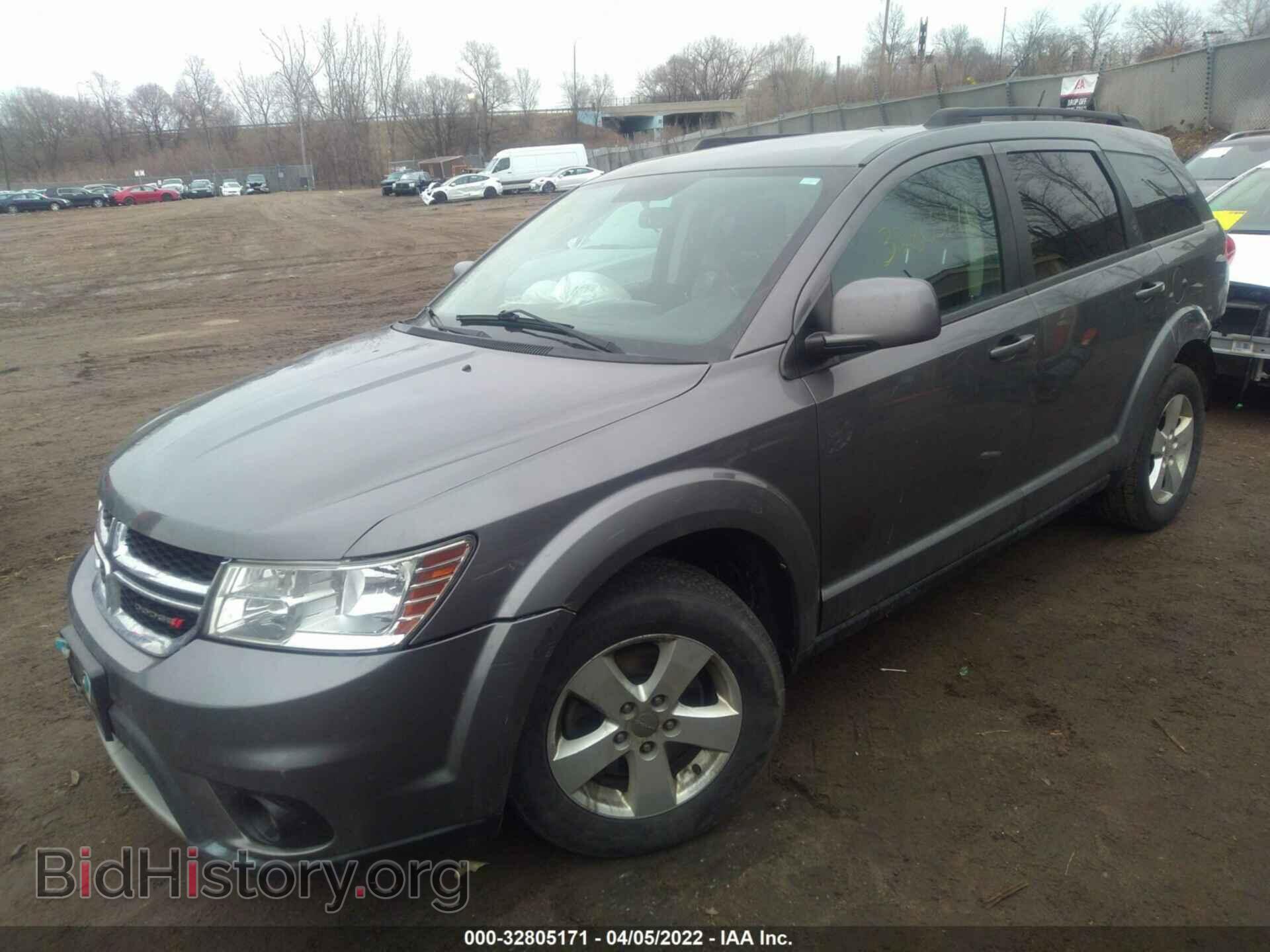 2012 DODGE JOURNEY - VIN: 3C4PDCBG8CT393204 - Фото 2