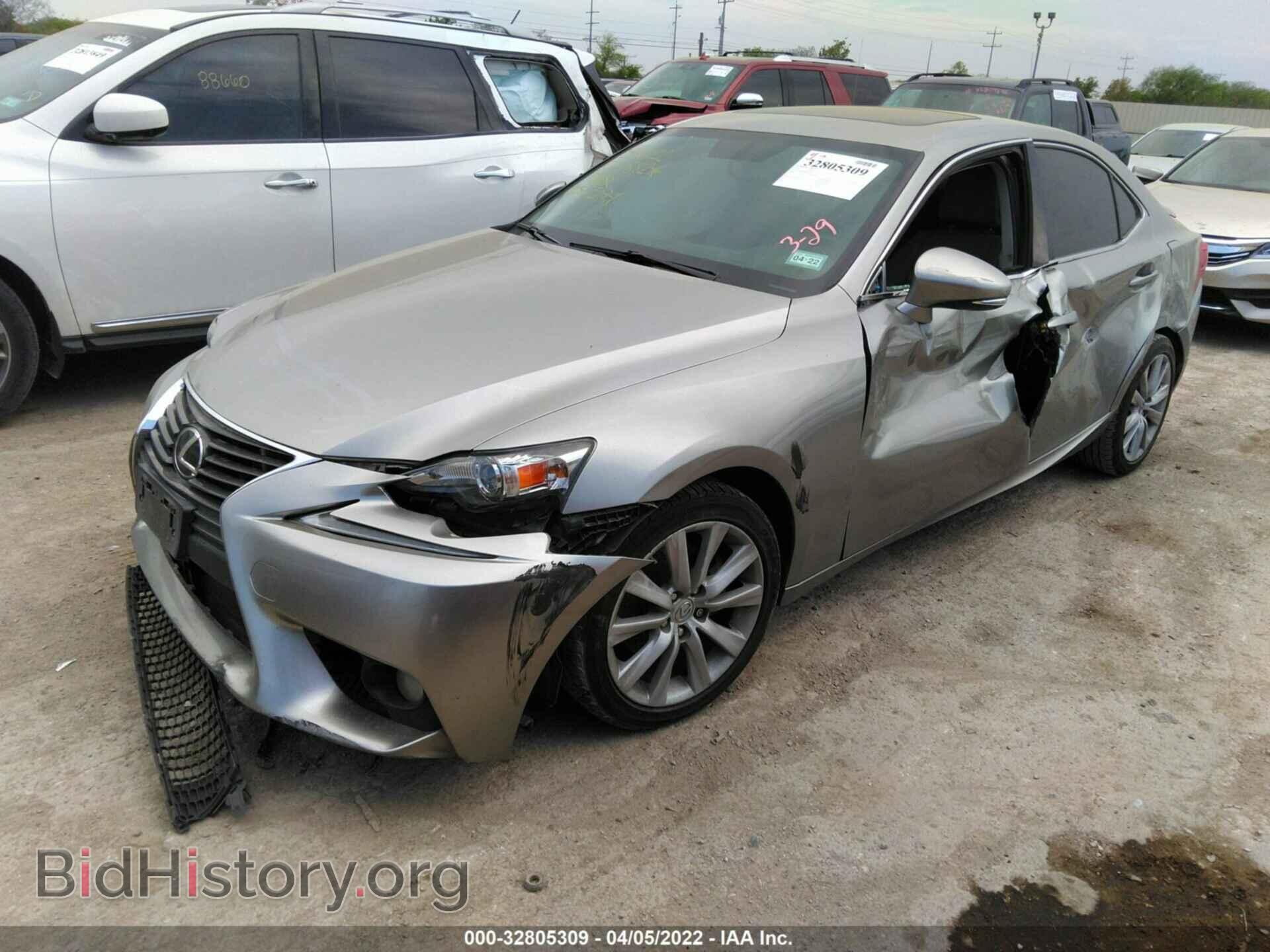 2014 LEXUS IS 250 - VIN: JTHBF1D26E5035594 - Фото 2