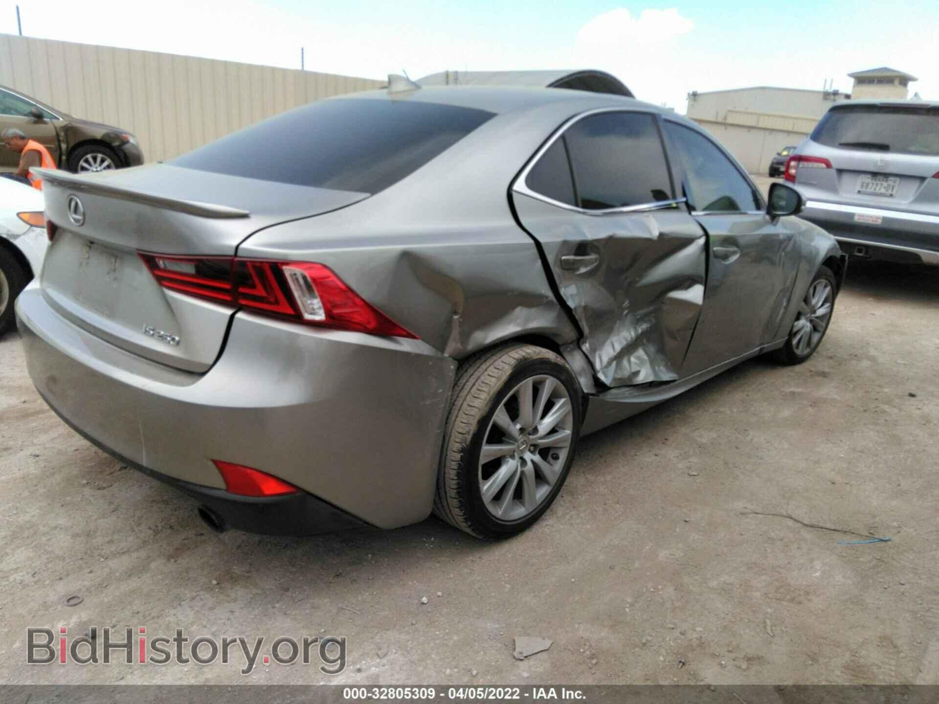 2014 LEXUS IS 250 - VIN: JTHBF1D26E5035594 - Фото 4