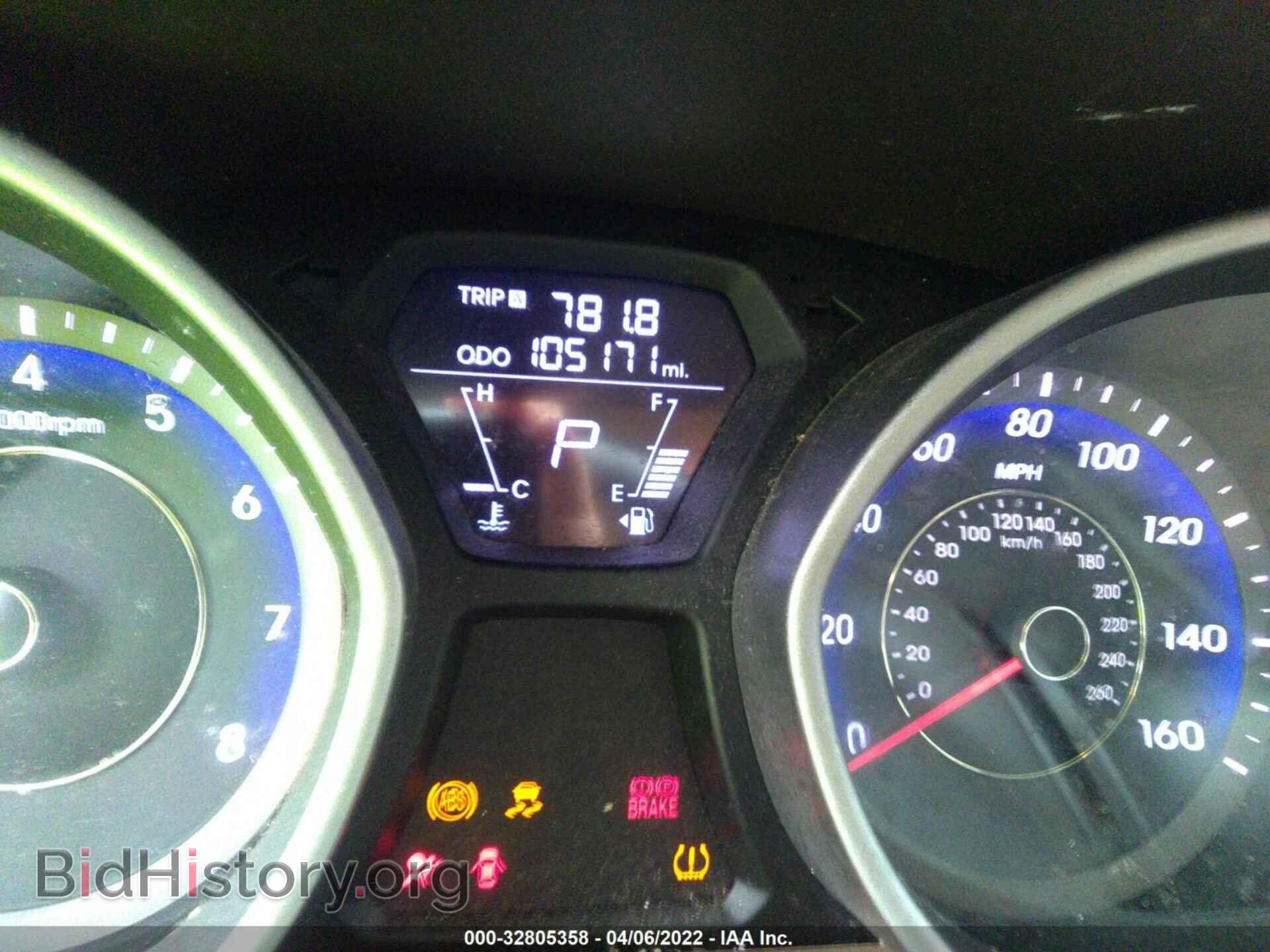 2011 HYUNDAI ELANTRA - VIN: KMHDH4AEXBU103378 - Photo 7