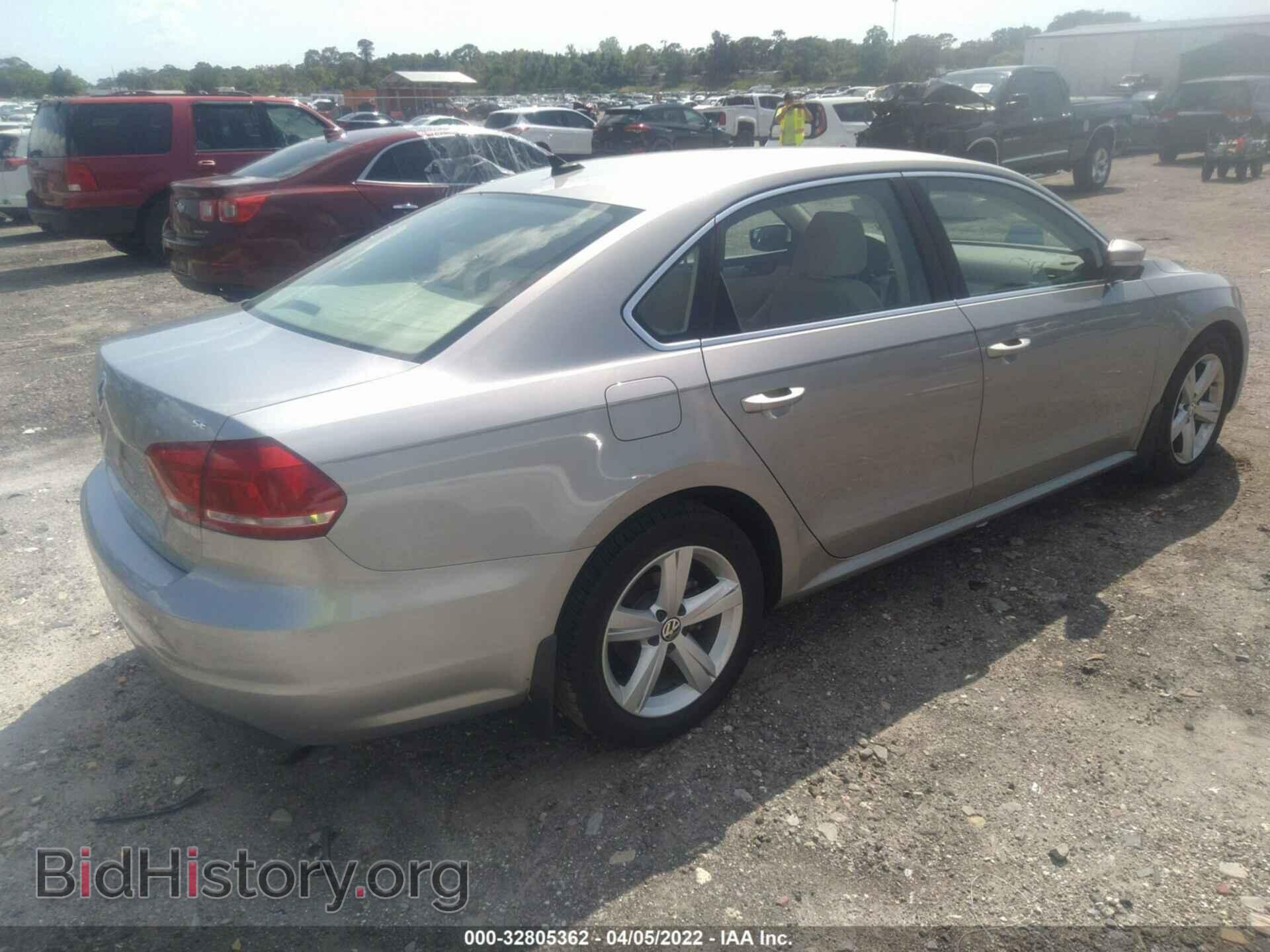 2013 VOLKSWAGEN PASSAT - VIN: 1VWBP7A31DC121921 - Фото 4
