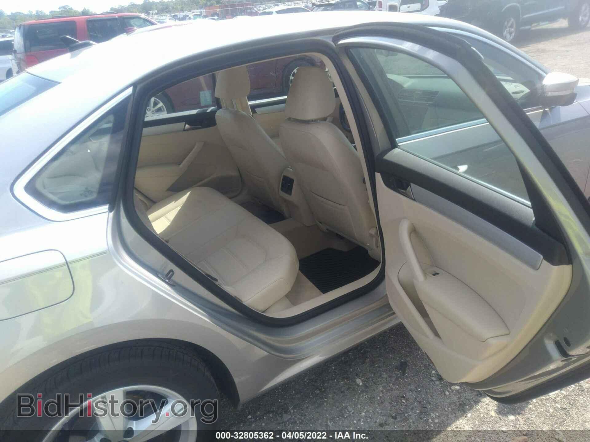 2013 VOLKSWAGEN PASSAT - VIN: 1VWBP7A31DC121921 - Фото 8