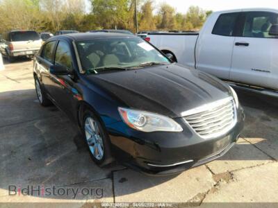 2013 Chrysler 200 Touring, черный — VIN 1C3CCBBB2DN735185, IAAI