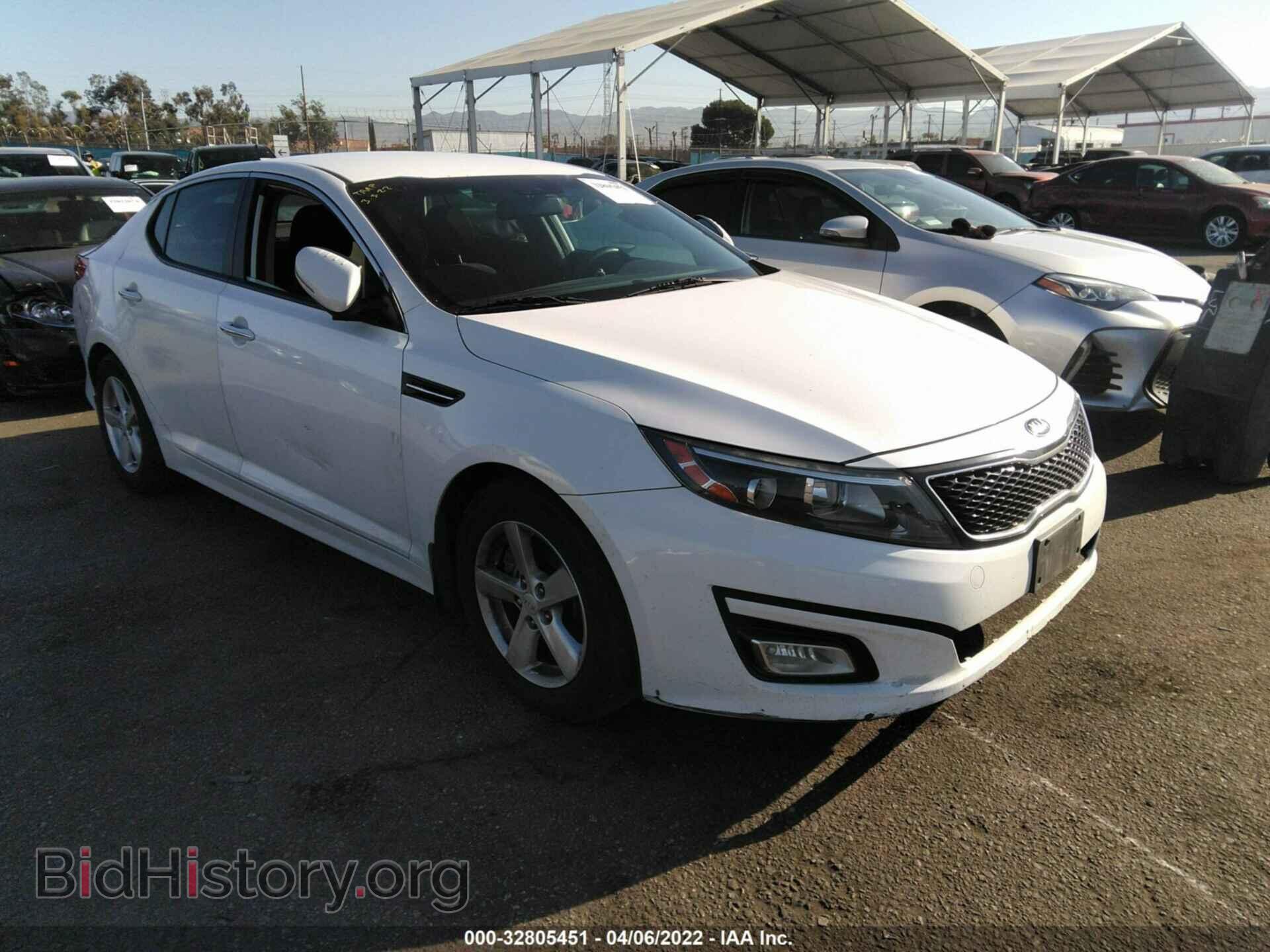 Фотография KNAGM4A73F5643151 - KIA OPTIMA 2015