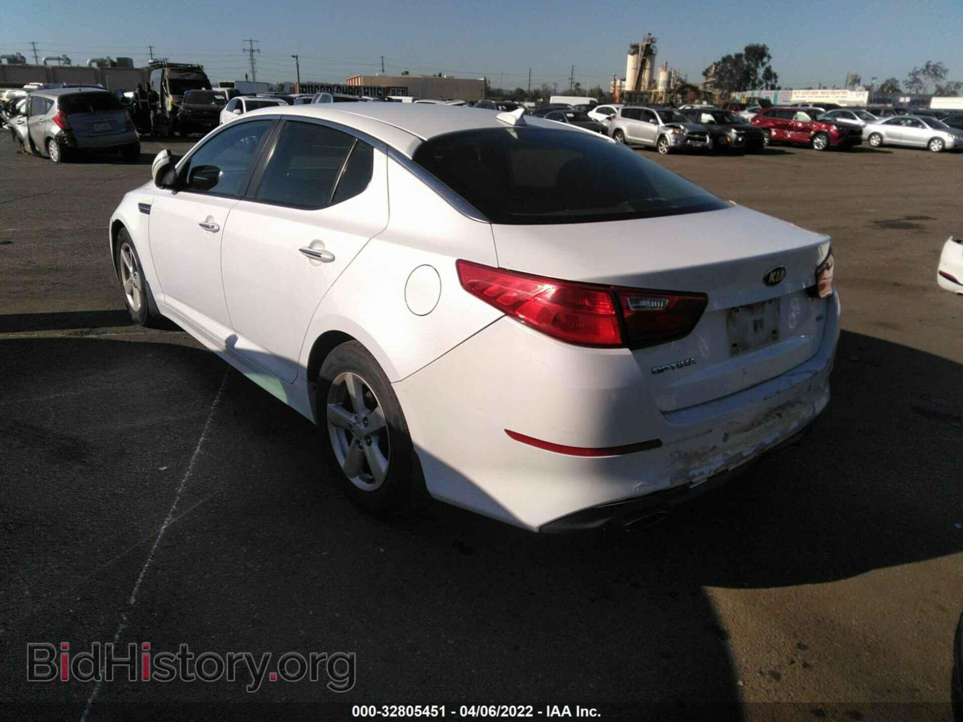 2015 KIA OPTIMA - VIN: KNAGM4A73F5643151 - Фото 3