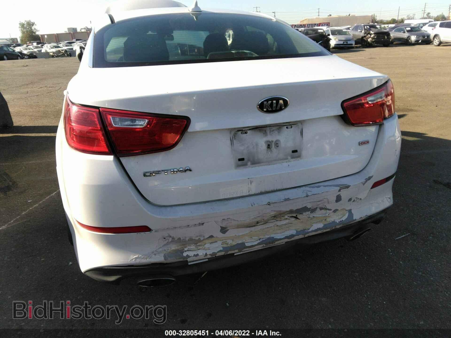 2015 KIA OPTIMA - VIN: KNAGM4A73F5643151 - Фото 6