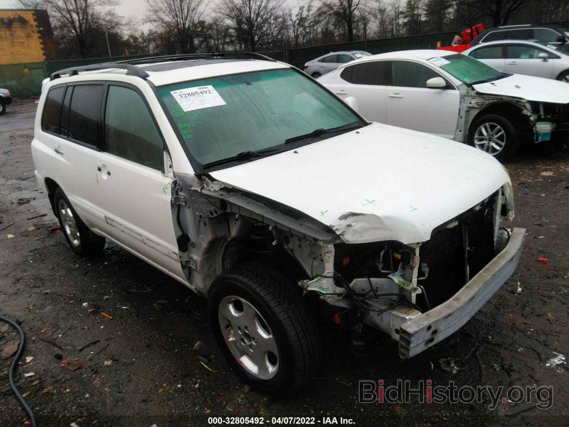 Photo JTEEP21A460167034 - TOYOTA HIGHLANDER 2006