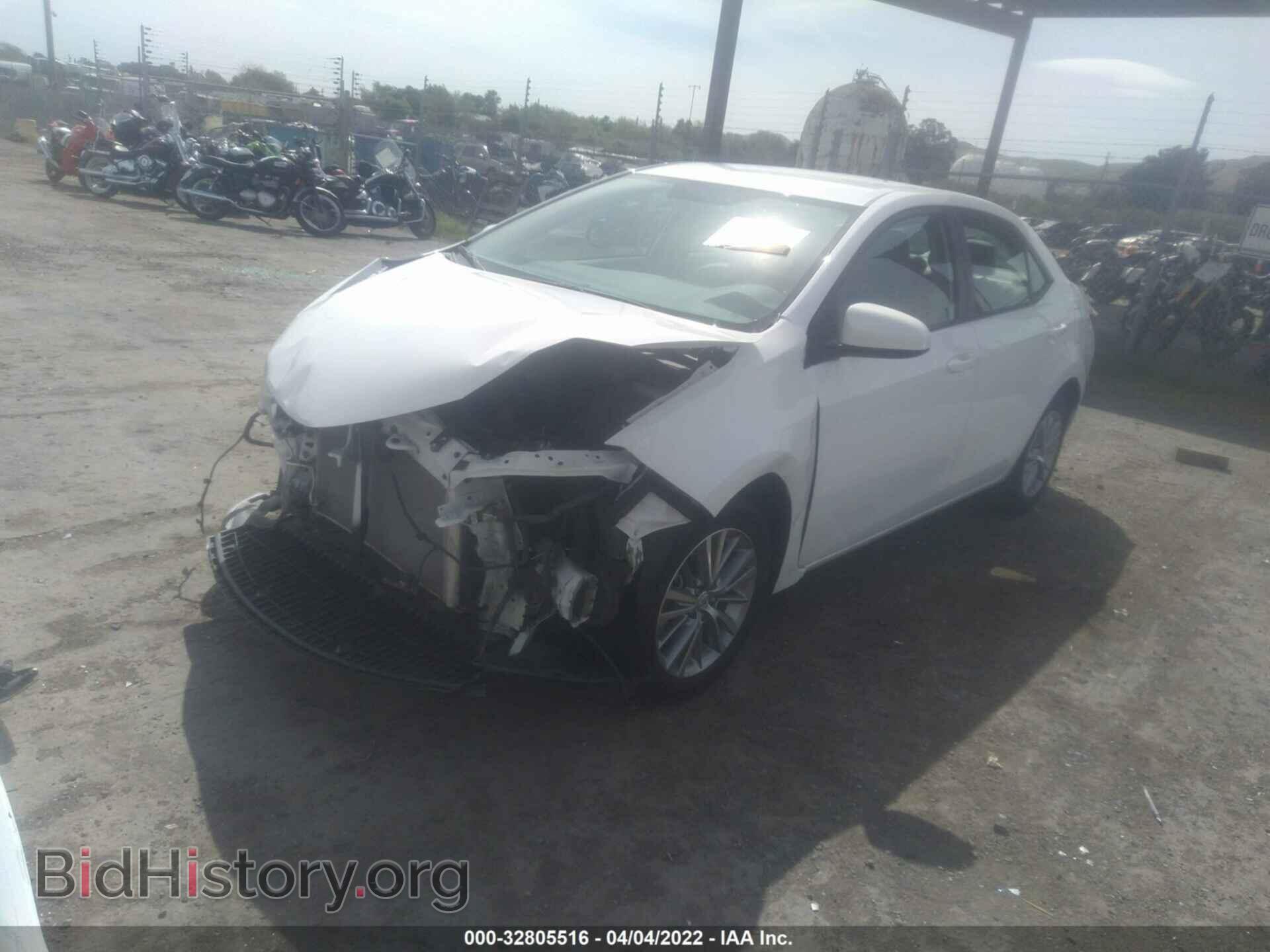 2014 TOYOTA COROLLA - VIN: 2T1BURHE5EC136879 - Фото 2