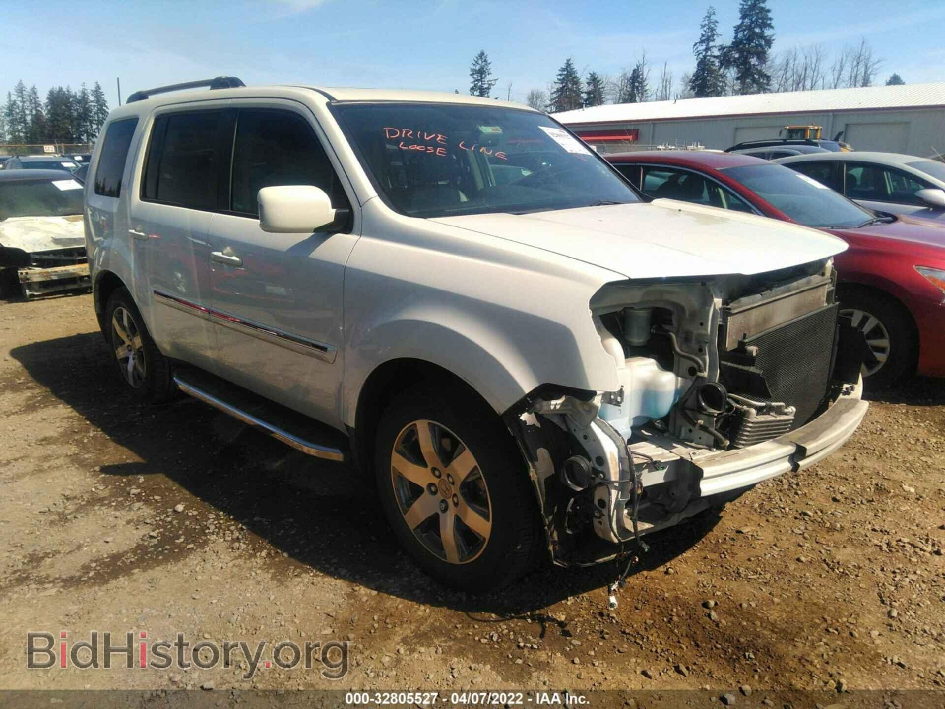 Photo 5FNYF4H96DB039291 - HONDA PILOT 2013
