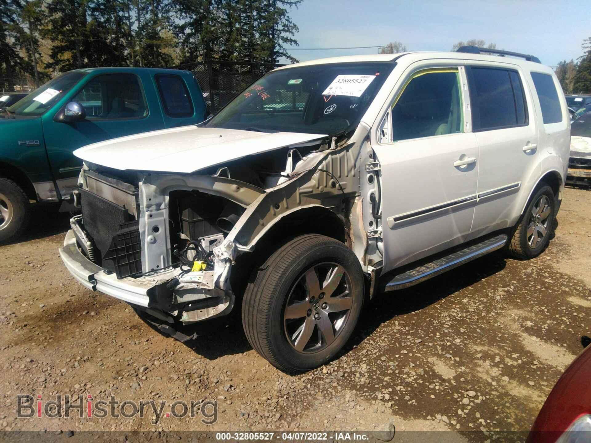 2013 HONDA PILOT - VIN: 5FNYF4H96DB039291 - Фото 2